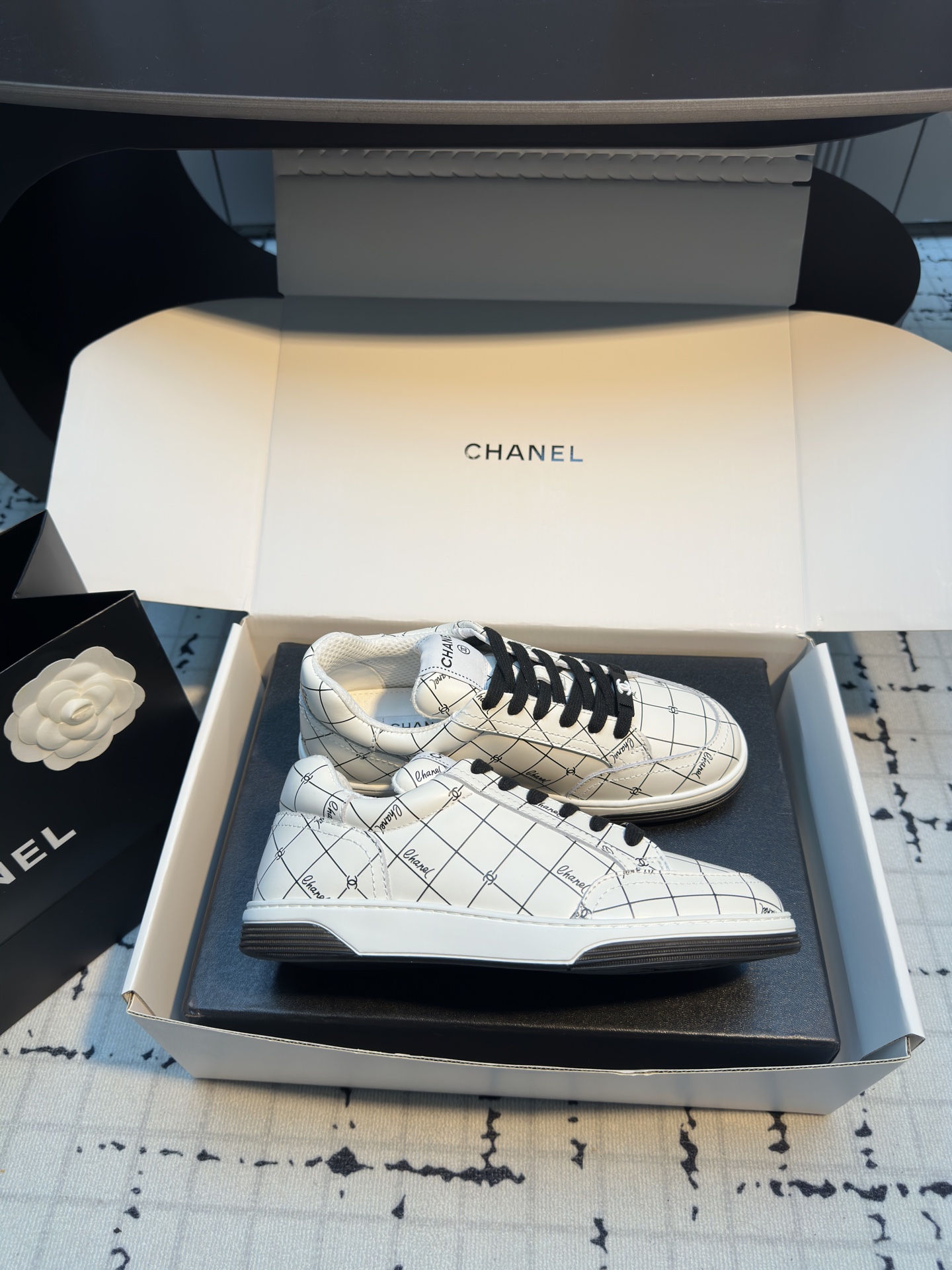 Chanel Panda Sneakers - Original 3D Rubber Print, Breathable Design 6 i1742475076637 2320 0 4