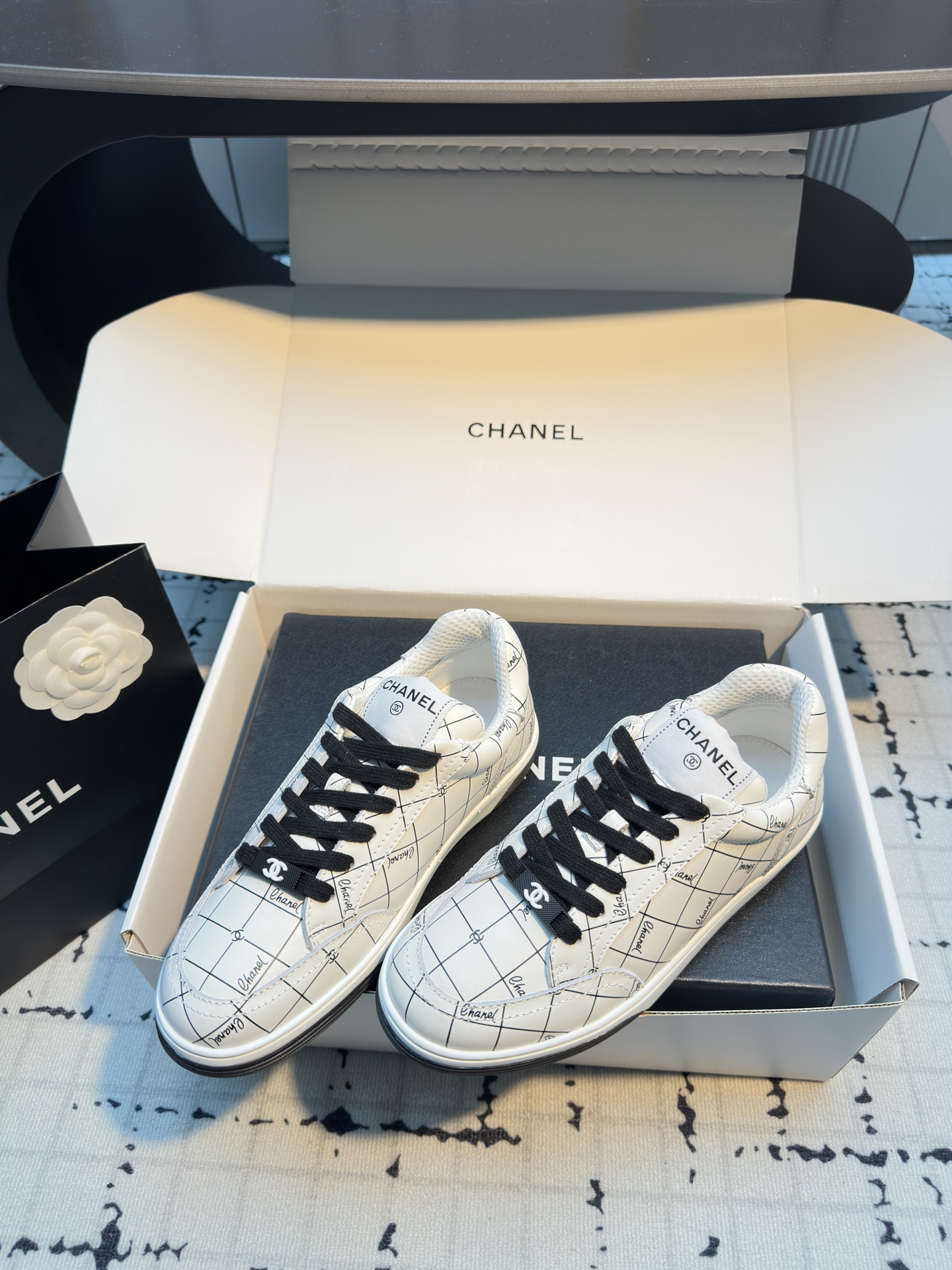 Chanel Panda Sneakers - Original 3D Rubber Print, Breathable Design 4 i1742475076822 7911 0 2