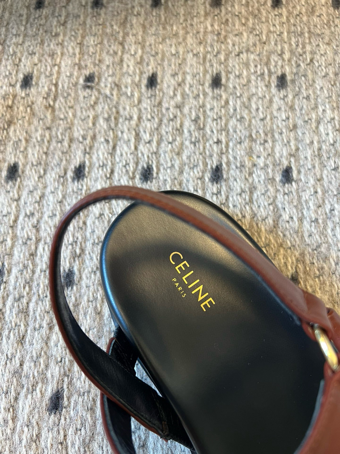 Celine Triomphe Sandals: Leather, Comfortable, and Stylish Summer Essential 6 i1742645741186 2695 0 4