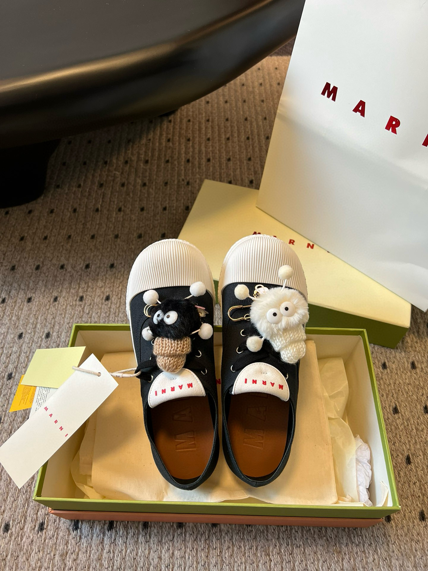 Marni Cotton Wave Sneakers - Lightweight Canvas with Cute Pom-Pom Details 10 i1742818376402 8301 0 8