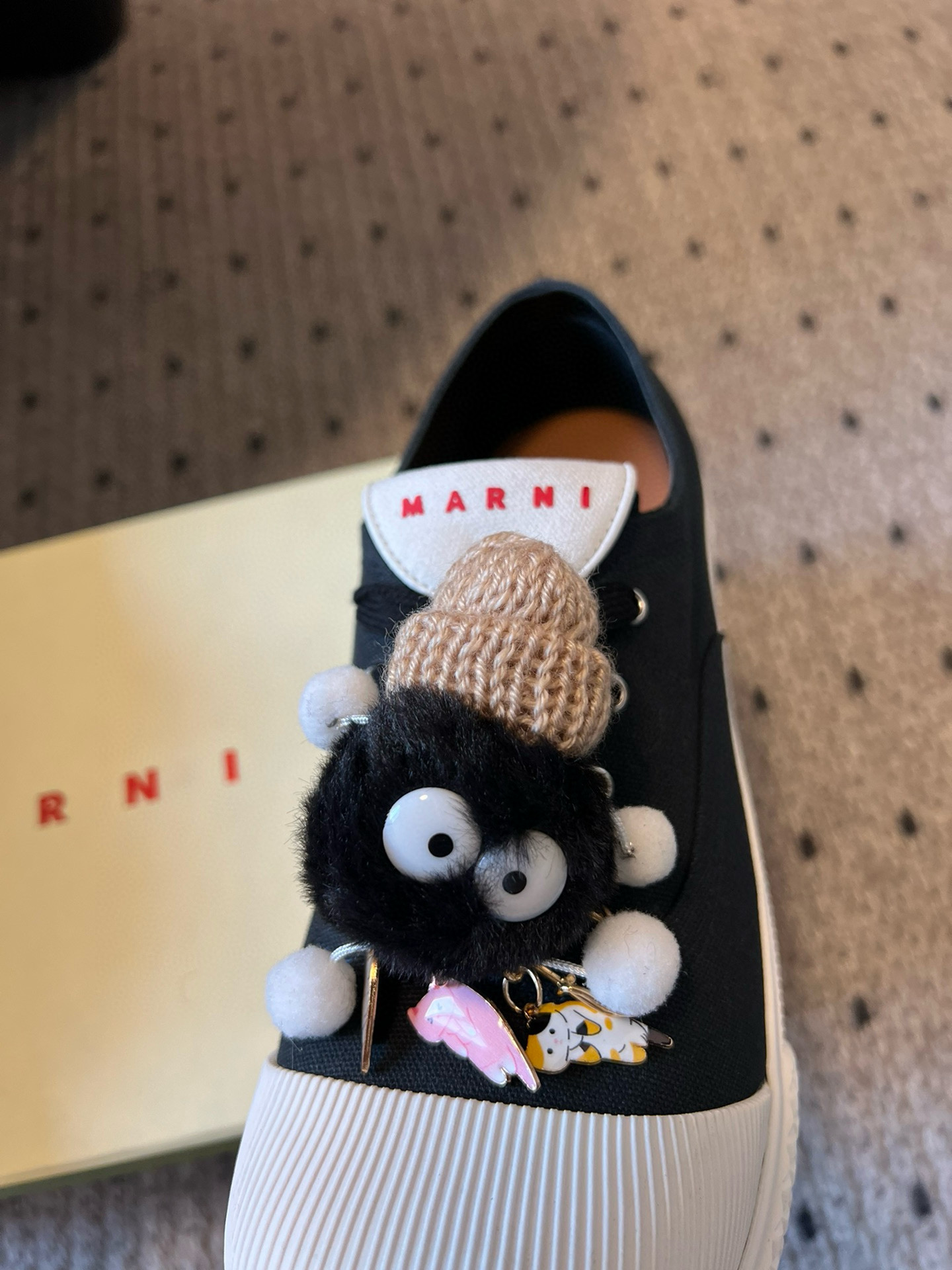 Marni Cotton Wave Sneakers - Lightweight Canvas with Cute Pom-Pom Details 7 i1742818377121 6615 0 4