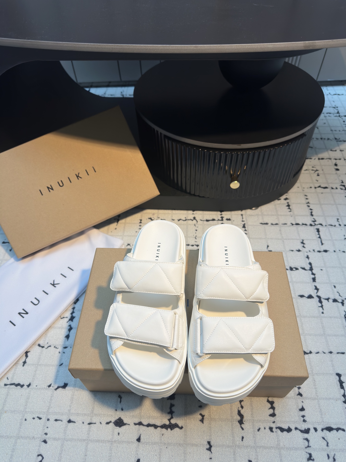 INUIKII2025 Summer Slippers: Handcrafted Sheepskin, Lightweight, Comfortable, Elegant Design