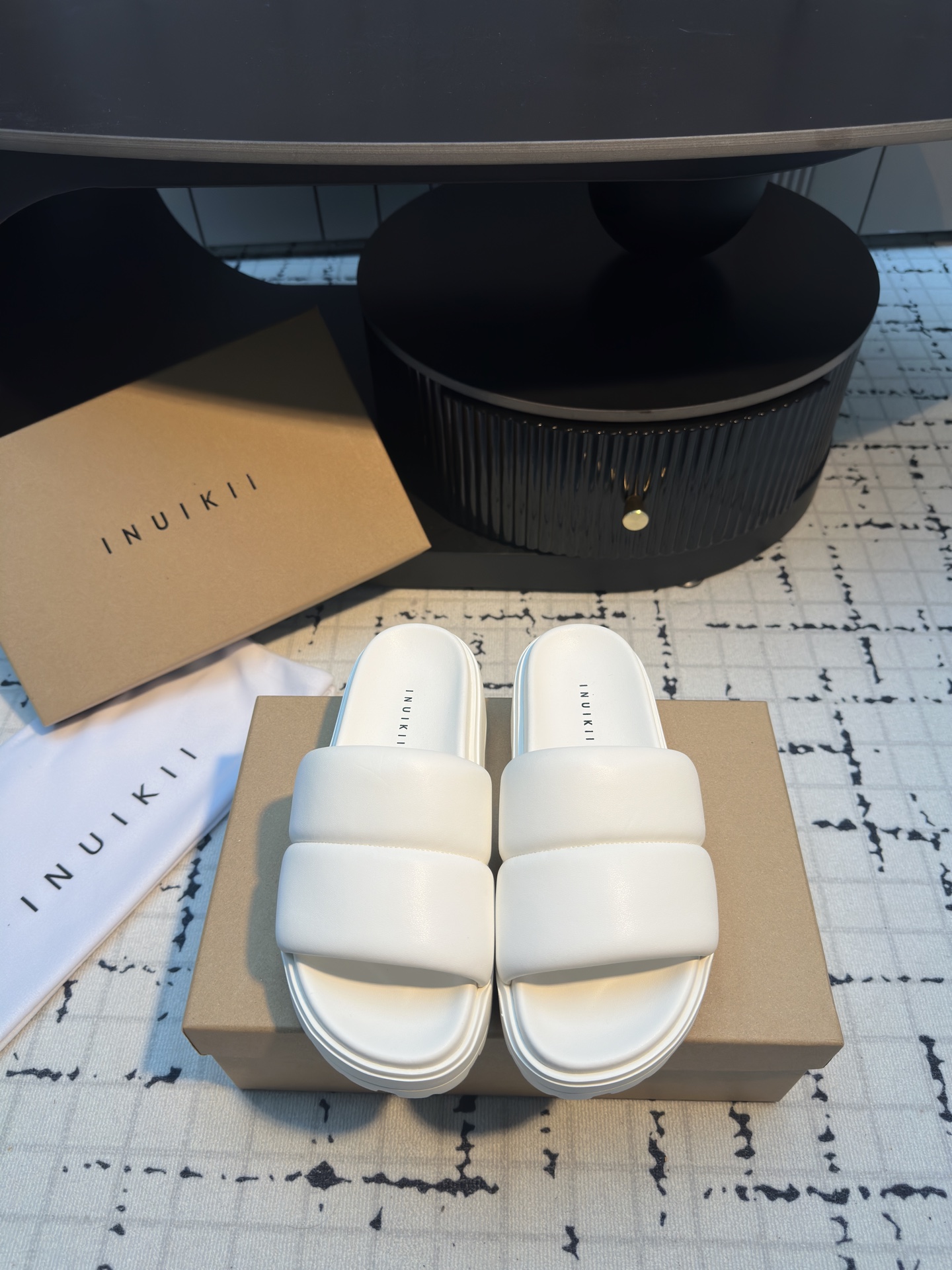 INUIKII2025 Summer Lazy Slippers: Comfortable Sheepskin Sandals with Traditional Craftsmanship