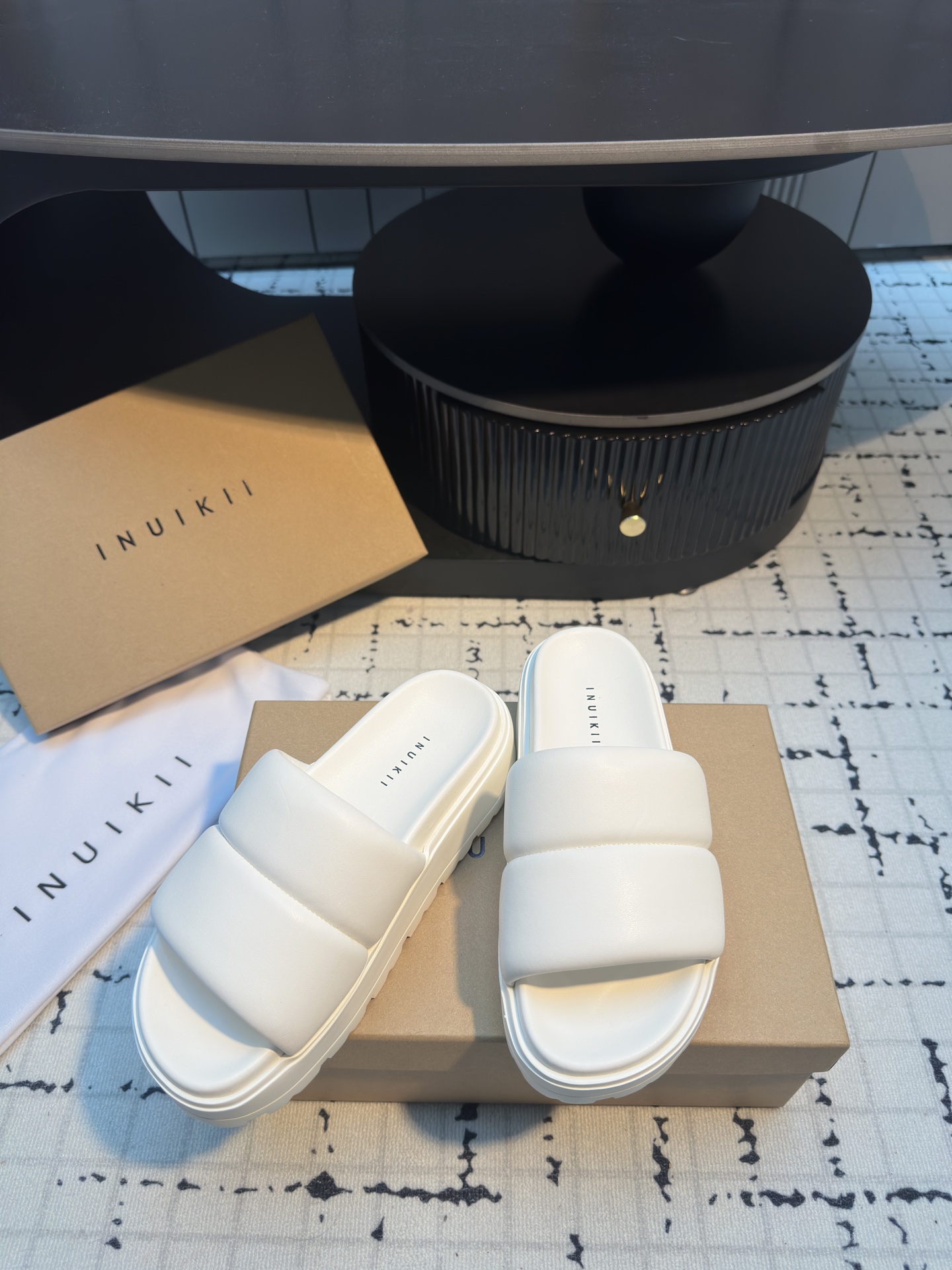 INUIKII2025 Summer Lazy Slippers: Comfortable Sheepskin Sandals with Traditional Craftsmanship - 图片 4