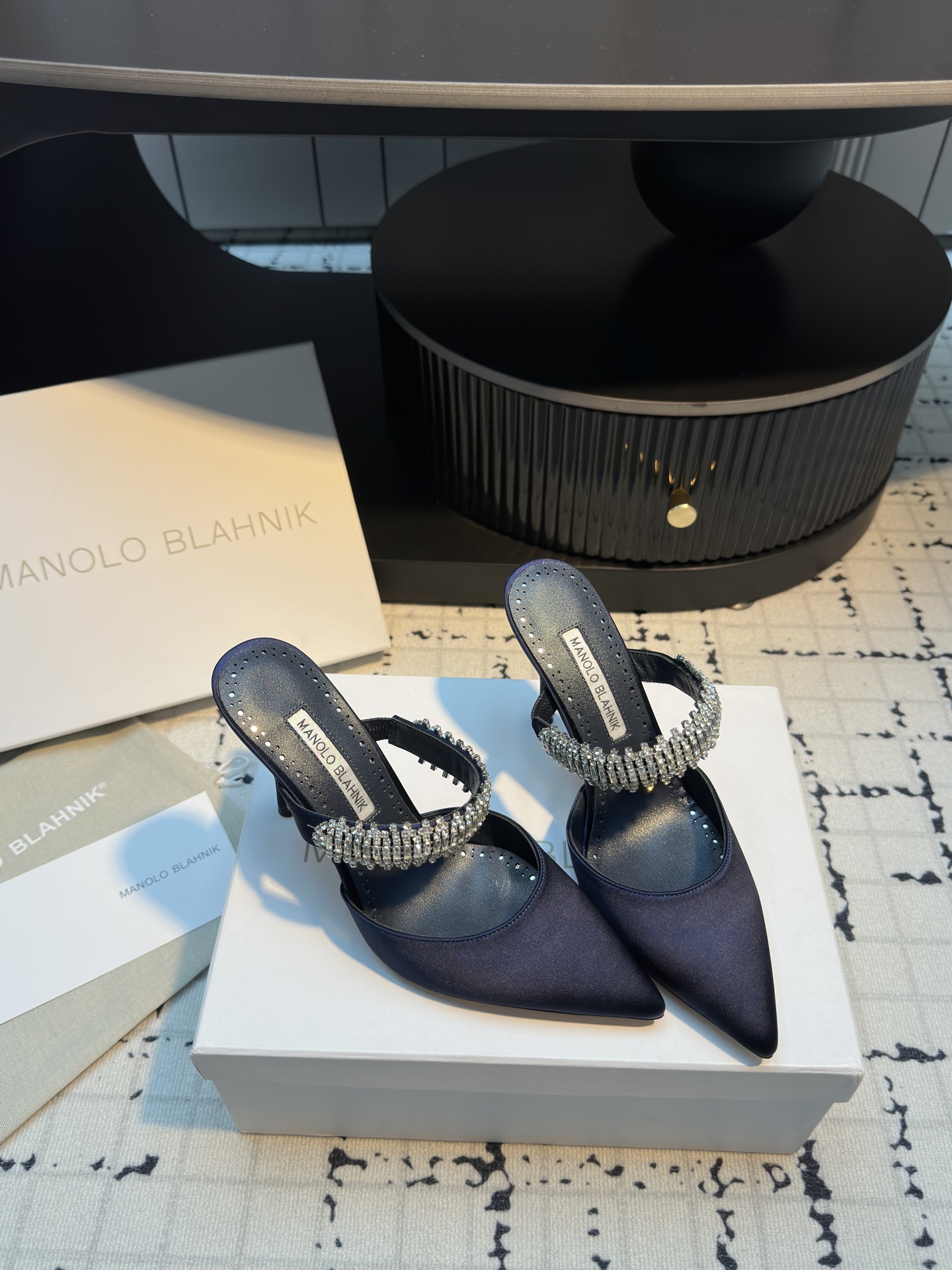 Manolo Blahnik’s Chevalier Water Drilling Heels: Summer 2025’s Precision Luxury Shoes