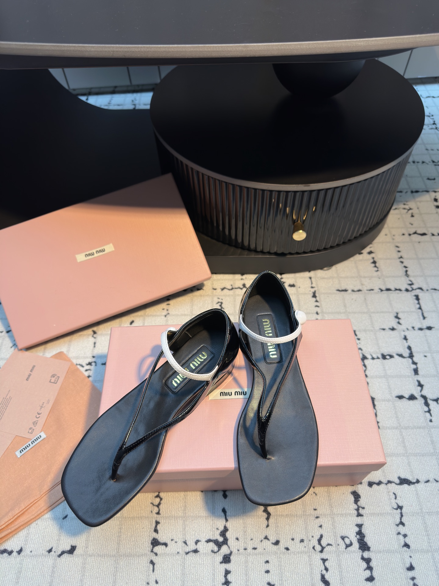 Miu Miu Mary Jane Flip-Flop Sandals: Runway-Ready Style & Comfort 5 i1745401424265 2470 0 3