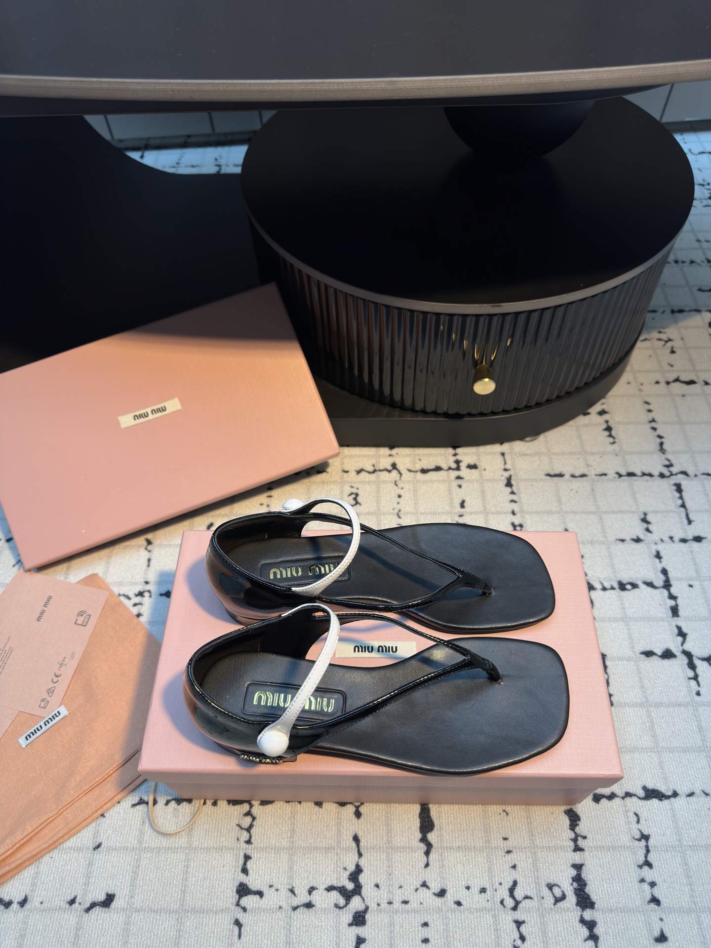 Miu Miu Mary Jane Flip-Flop Sandals: Runway-Ready Style & Comfort 6 i1745401426202 6744 0 4
