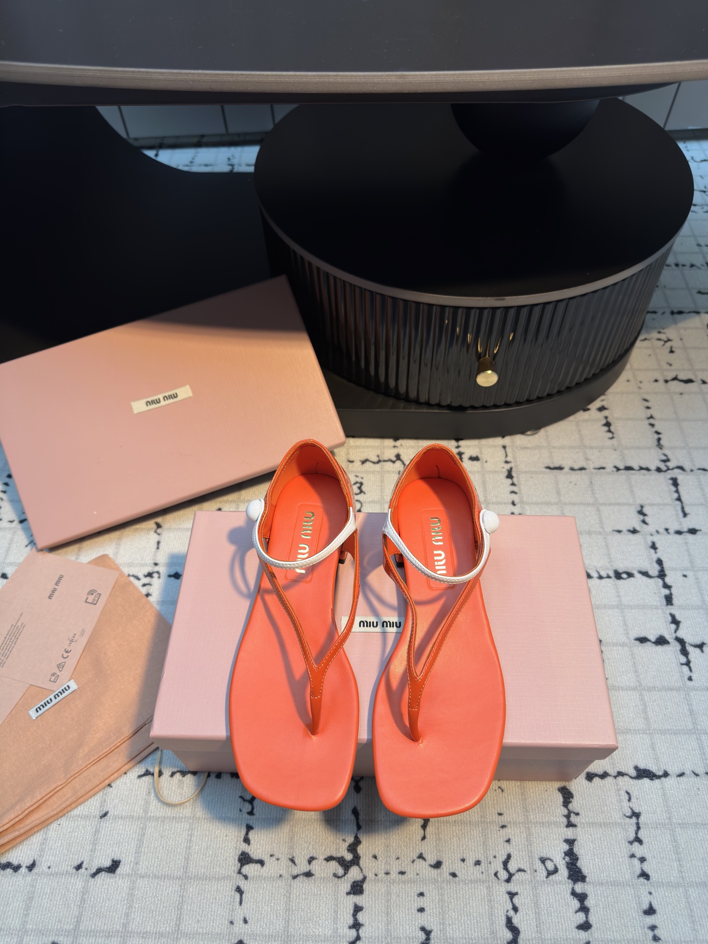 Miu Miu Mary Jane Thong Sandals - 2025 Spring/Summer Collection 2 i1745401605518 3795 0 0