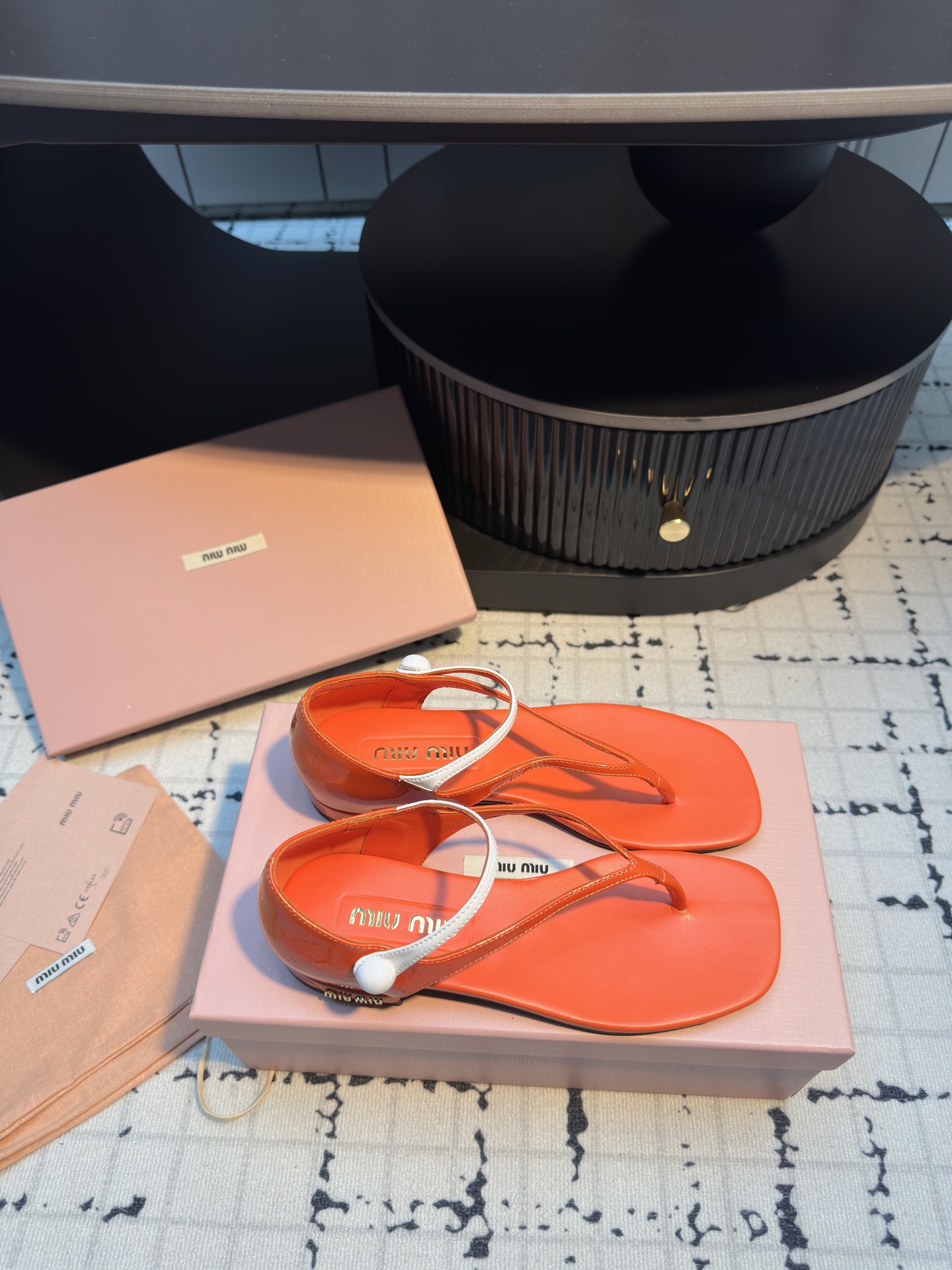 Miu Miu Mary Jane Thong Sandals - 2025 Spring/Summer Collection 7 i1745401605546 7625 0 4