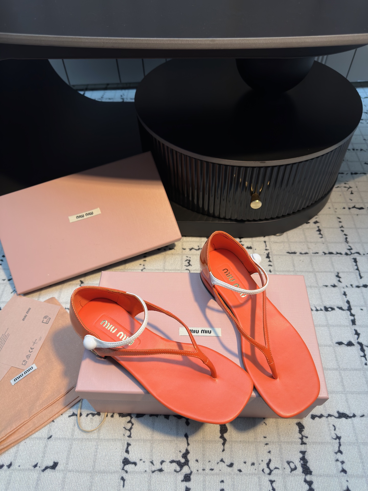Miu Miu Mary Jane Thong Sandals - 2025 Spring/Summer Collection 3 i1745401607231 6433 0 1