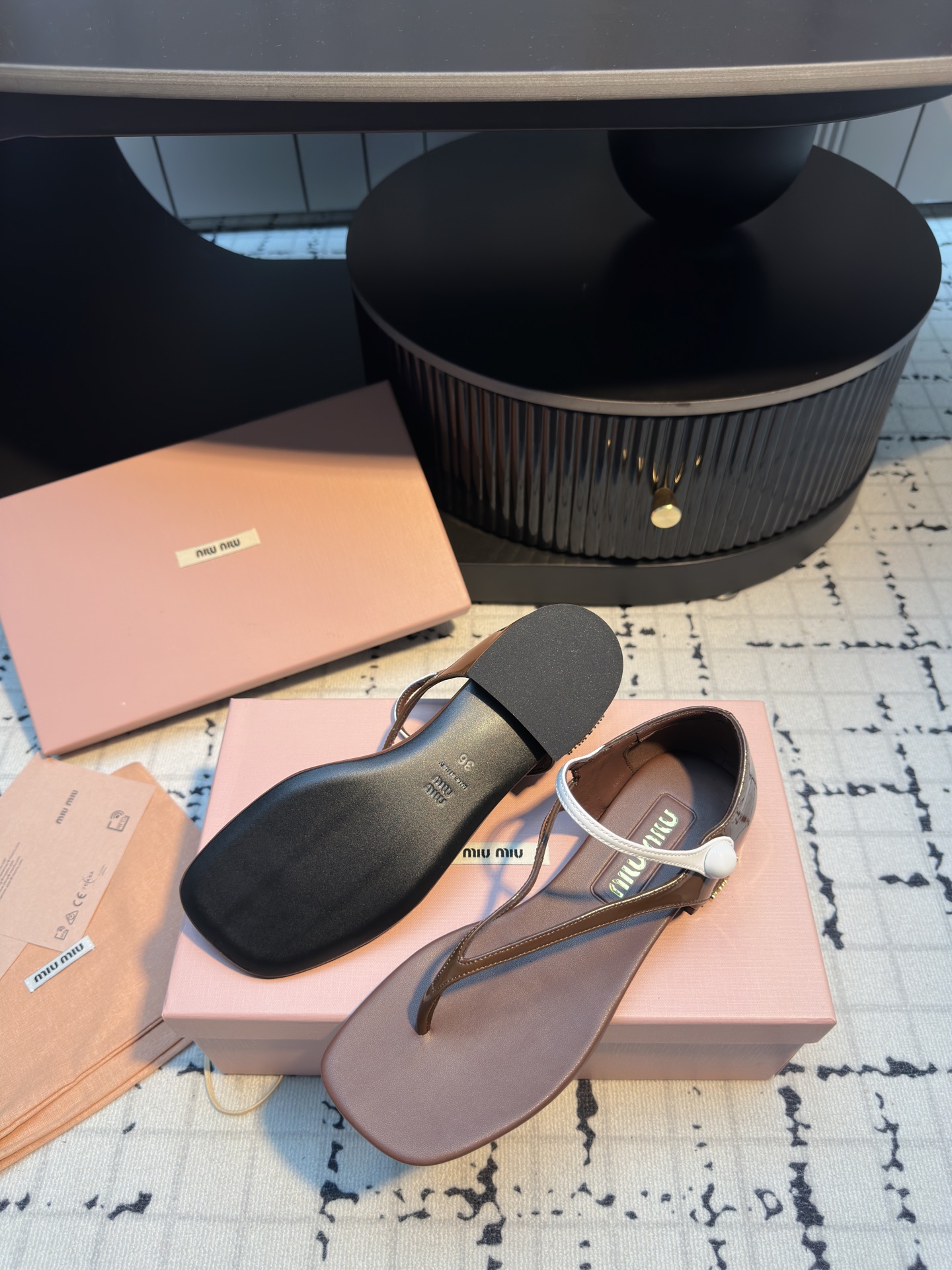 Miu Miu Mary Jane Thong Sandals - 2024 Spring/Summer Collection 8 i1745401724226 6787 0 6