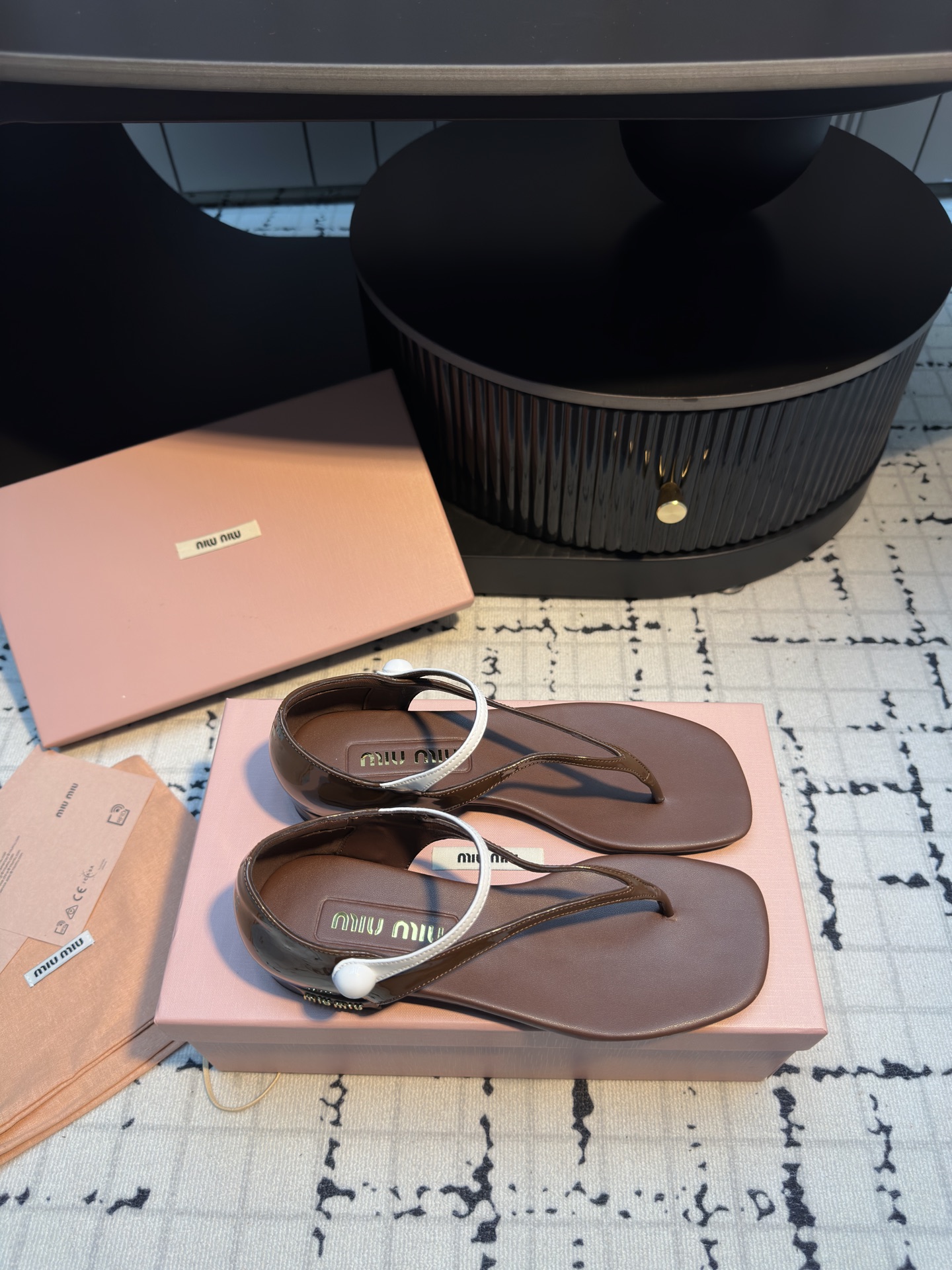 Miu Miu Mary Jane Thong Sandals - 2024 Spring/Summer Collection 6 i1745401724228 6957 0 4