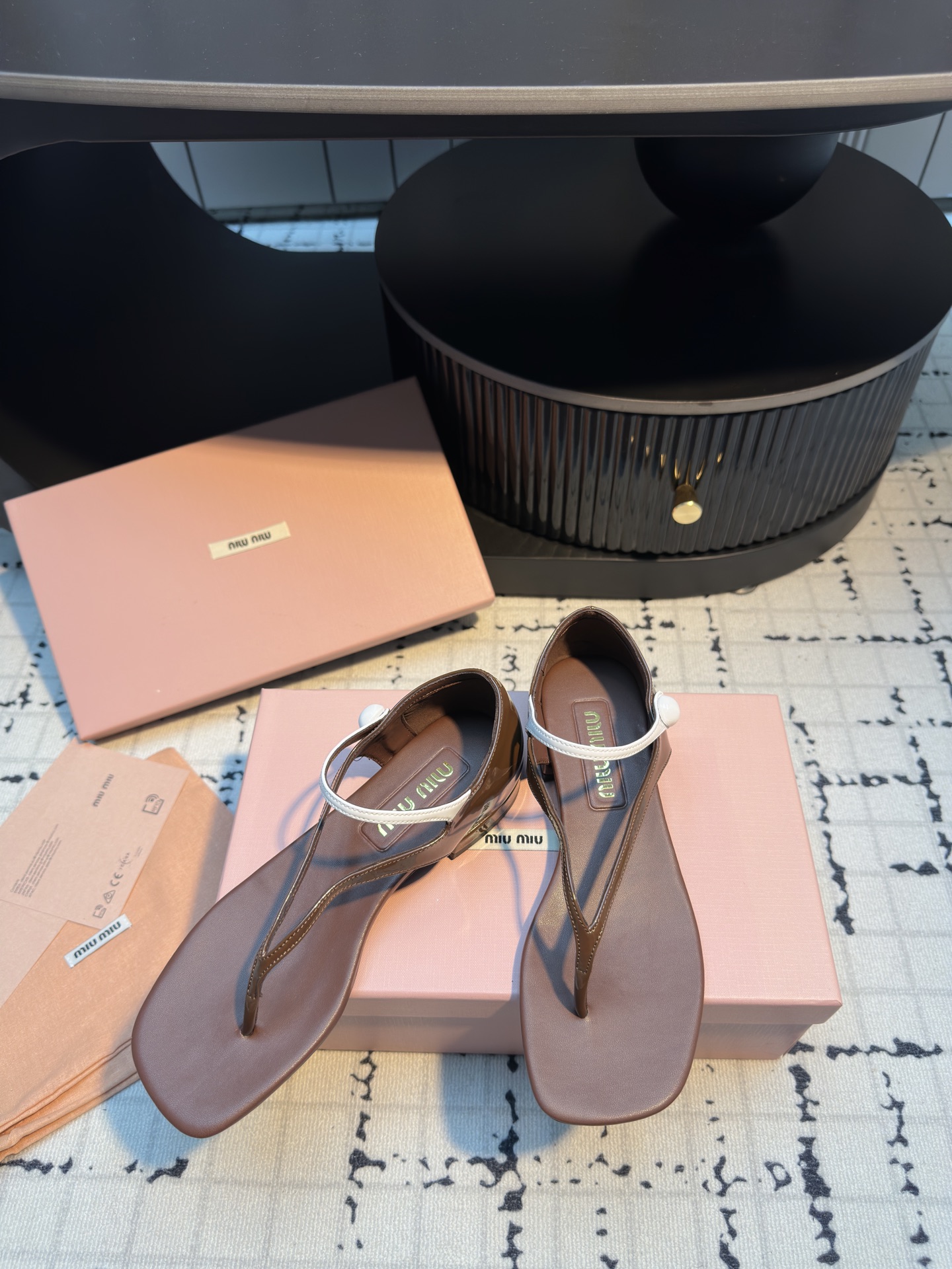Miu Miu Mary Jane Thong Sandals - 2024 Spring/Summer Collection 5 i1745401725940 3263 0 3