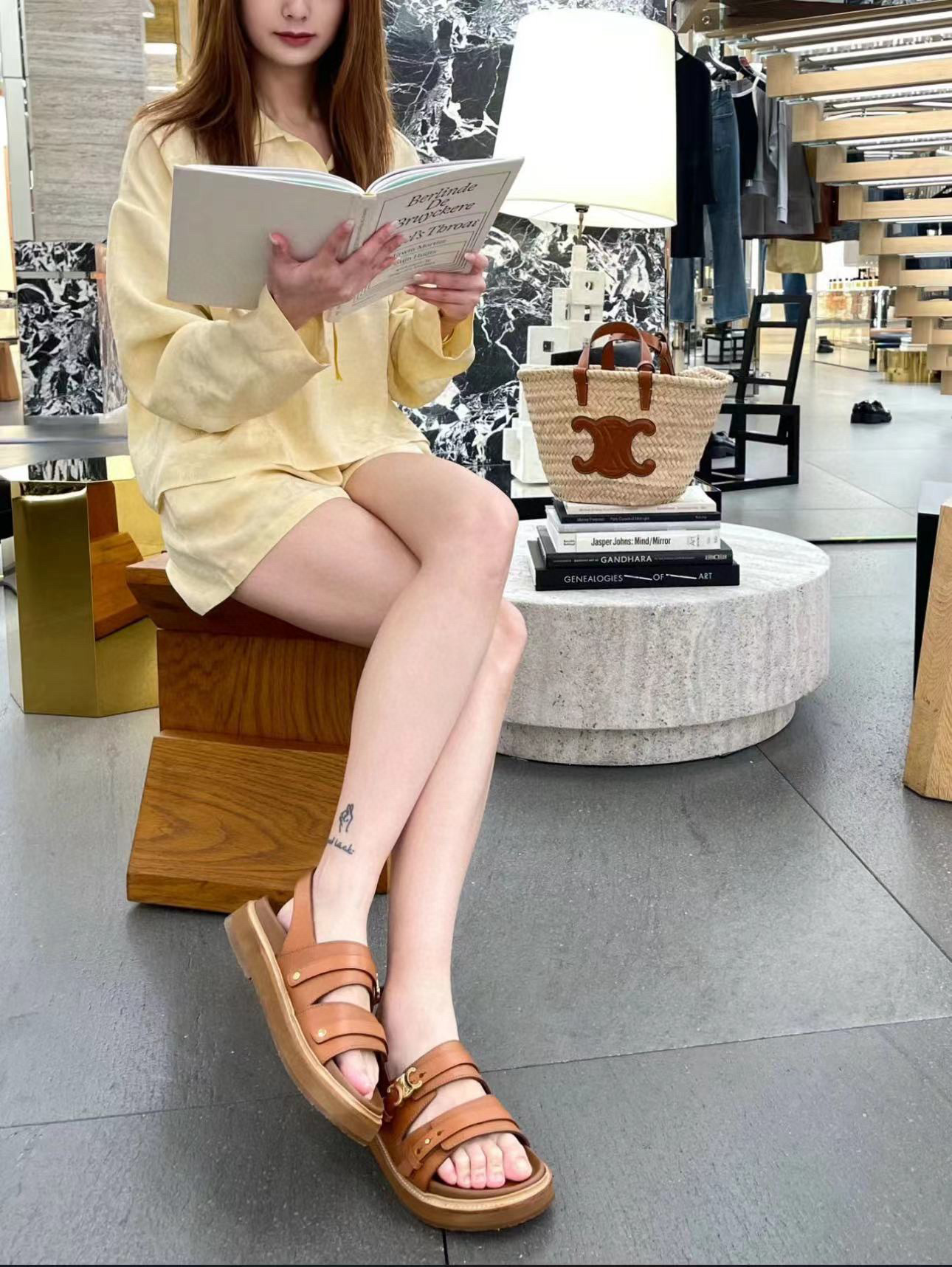 NO:406888,Pictures of feet, sandals, sandals19860909上脚图,凉鞋,sandals,Women's Shoes