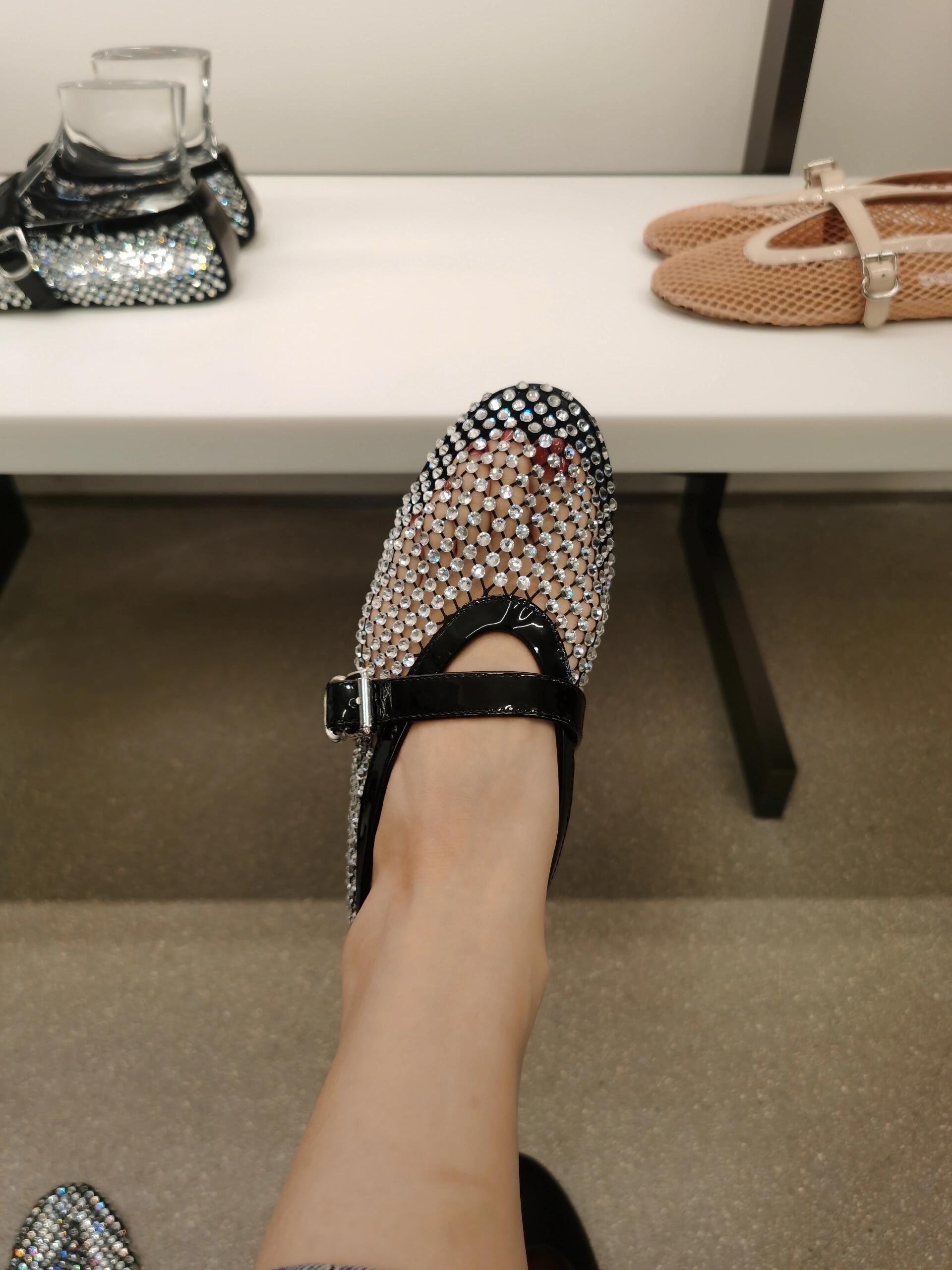 NO:460917,Super easy to wear shoes~ Glitter, super easy to match to make your feet look thin, ballet shoes19860909超级好穿的鞋子～ 闪闪发光、超级好搭配显脚瘦,芭蕾舞鞋,Women's Shoes