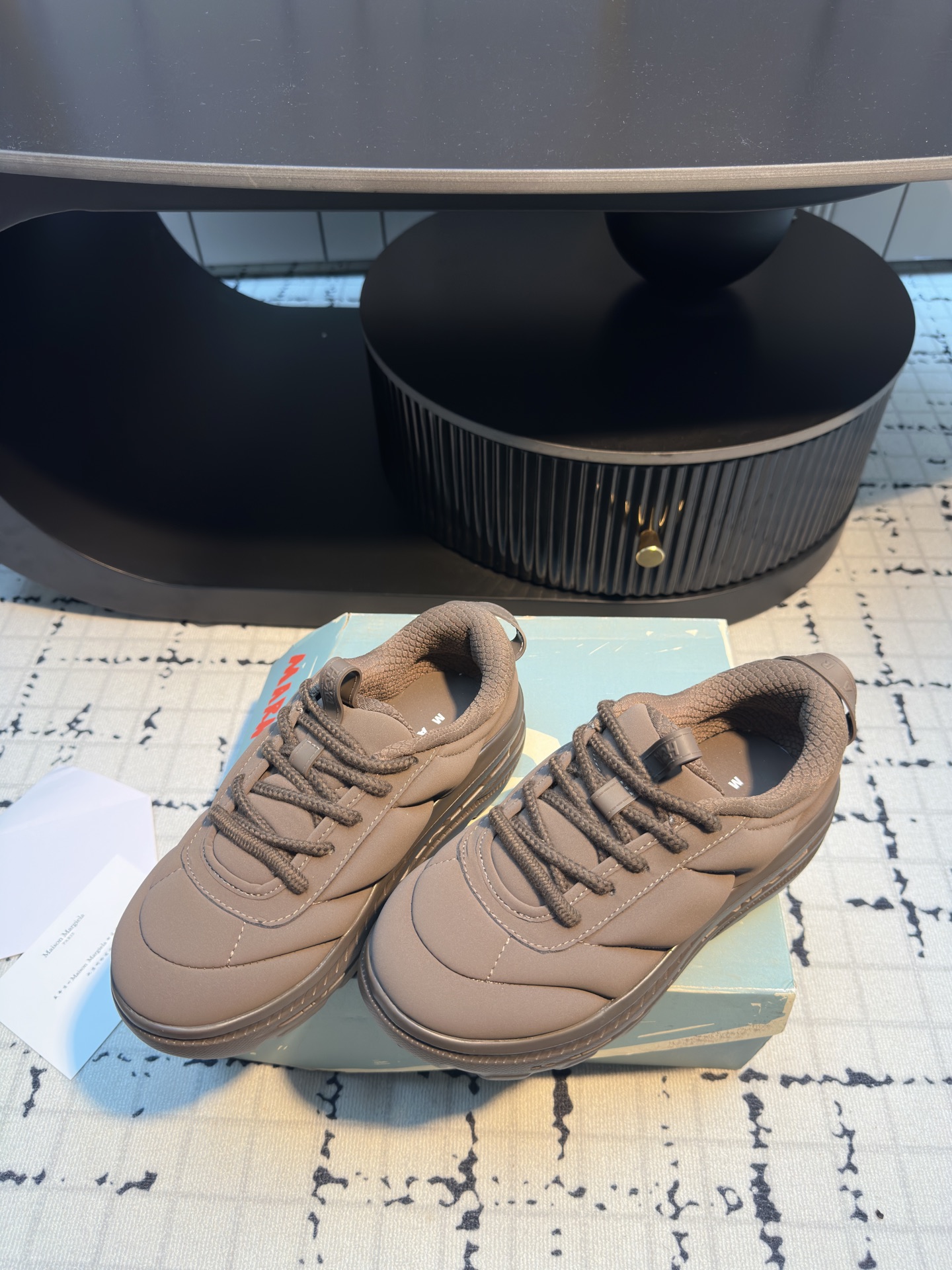 Marni x Hoka BondiB3: Fashionable and Comfortable Puffy-Bread Sneakers