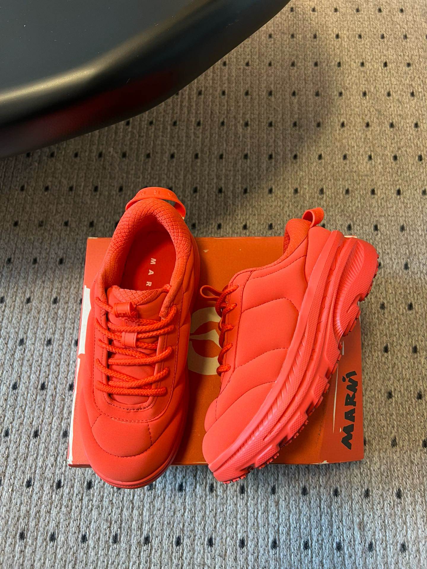 Marni x Hoka BondiB3: Fashionable Comfort in Puffy-Bread Sneakers
