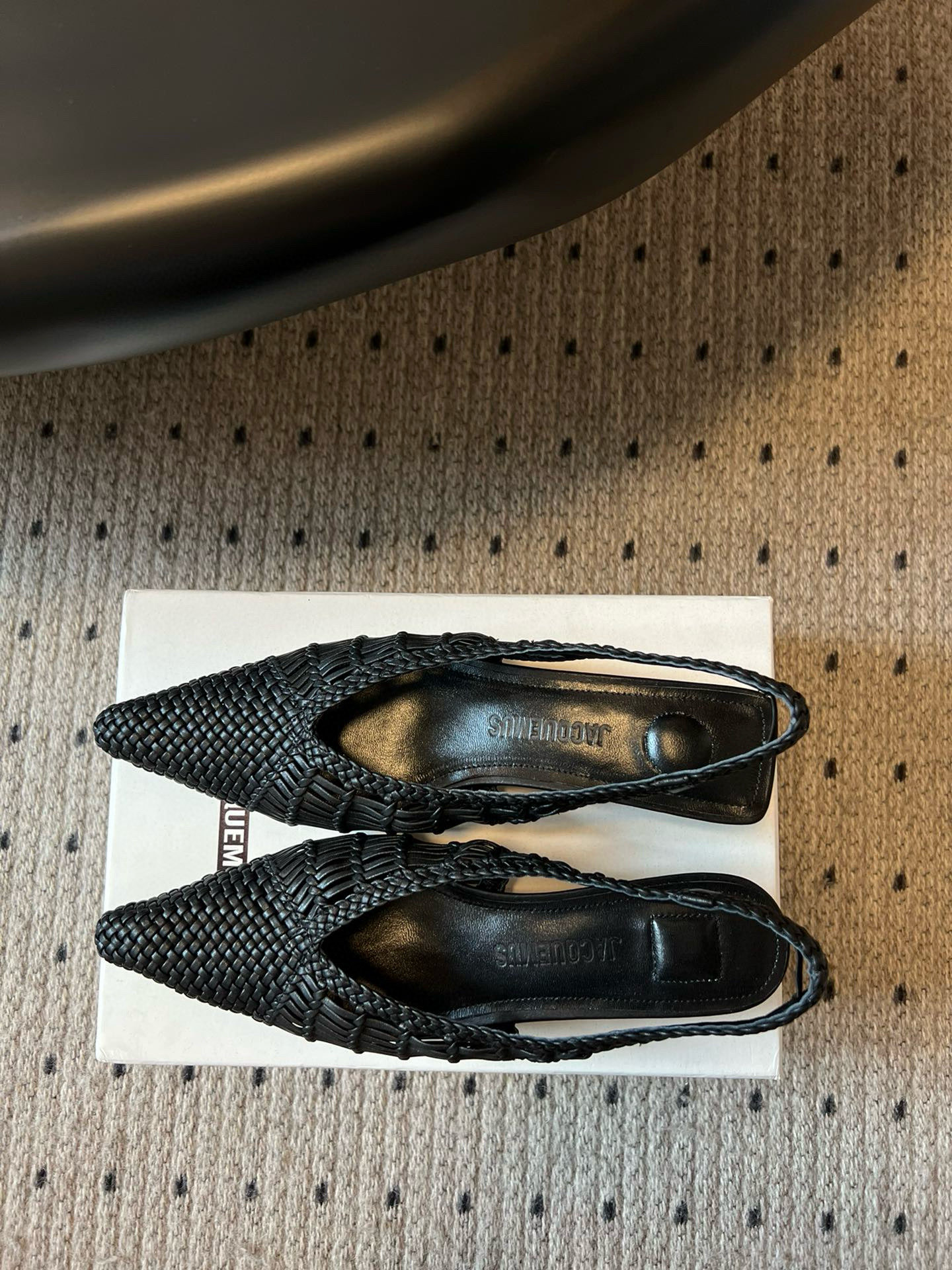 Jacquemus 25SS Pointy Knitting Shoes: Sheepskin, Size 35/40, London Flagship Store - 图片 2