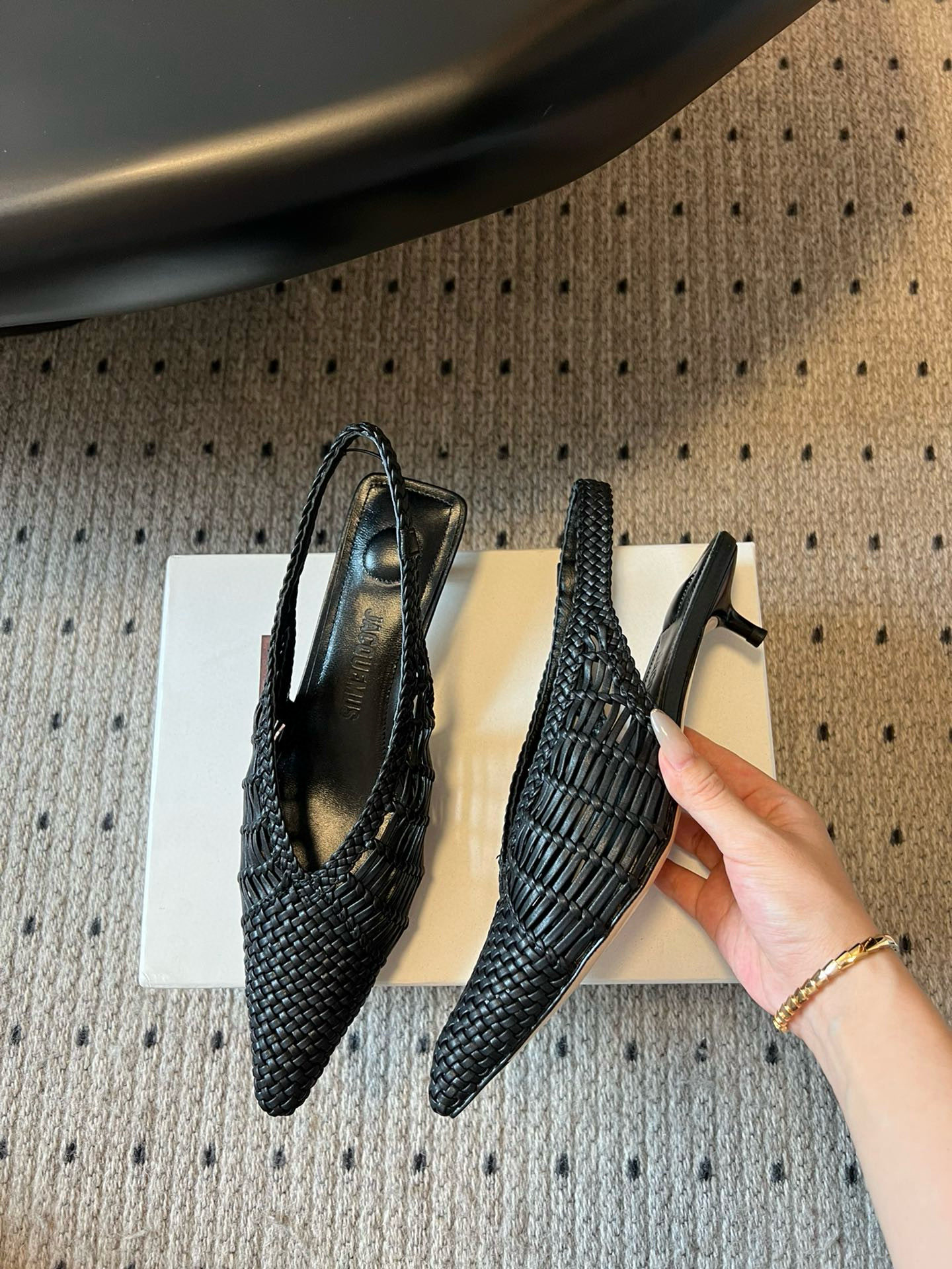 Jacquemus 25SS Pointy Knitting Shoes: Sheepskin, Size 35/40, London Flagship Store - 图片 5
