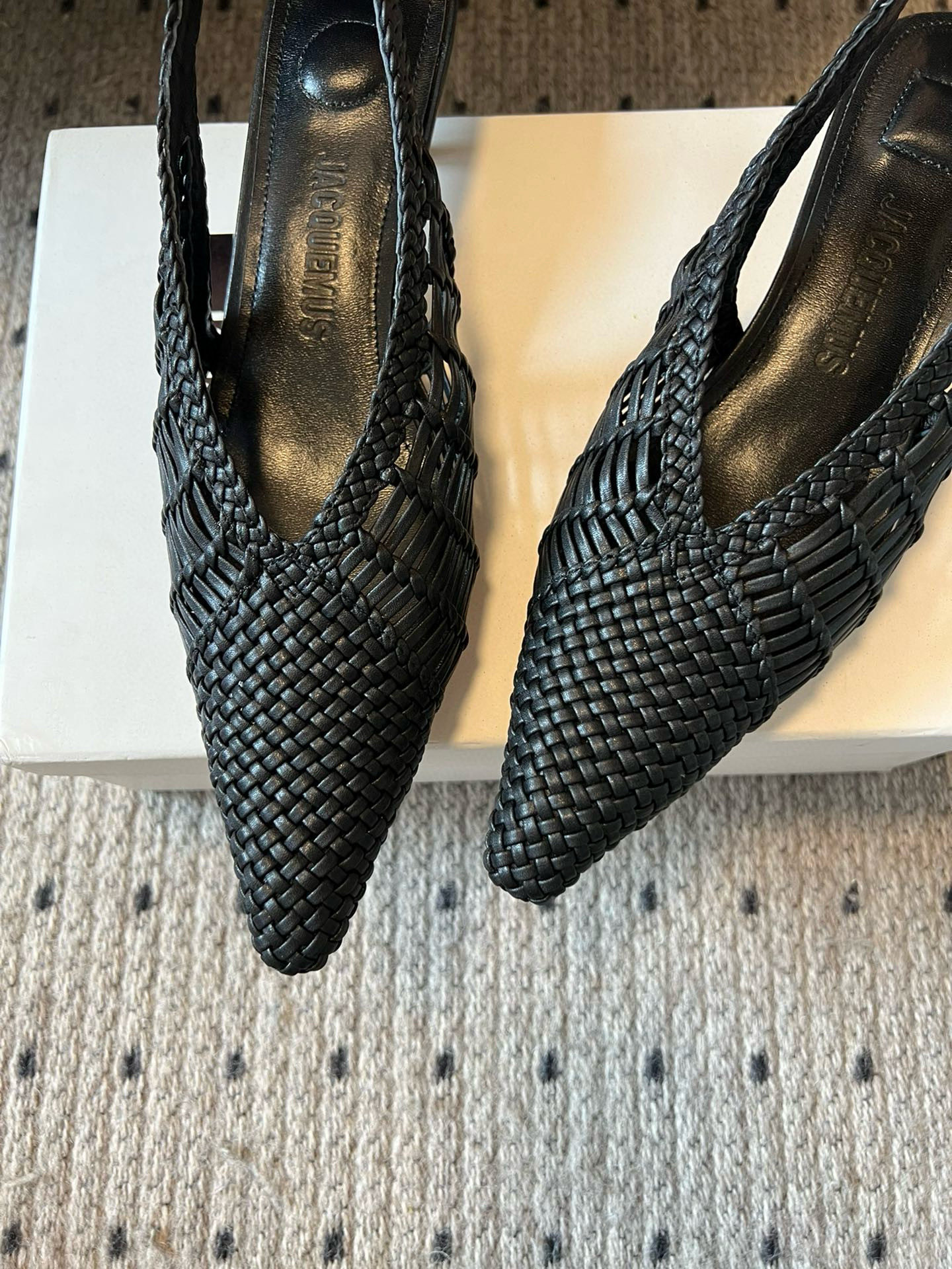 Jacquemus 25SS Pointy Knitting Shoes: Sheepskin, Size 35/40, London Flagship Store - 图片 6