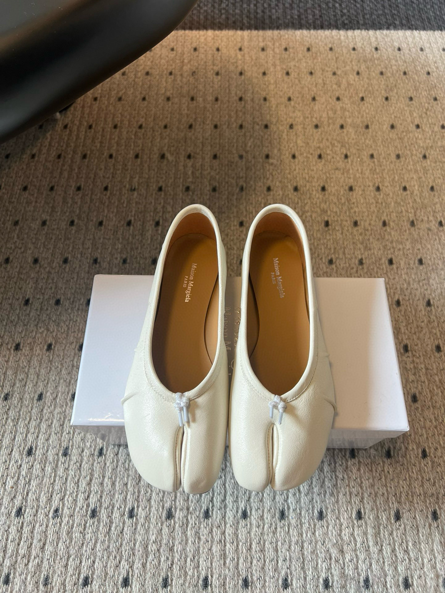 Maison Margiela MM6 Magella Ballet Shoes with Original Double-Skinned Soles