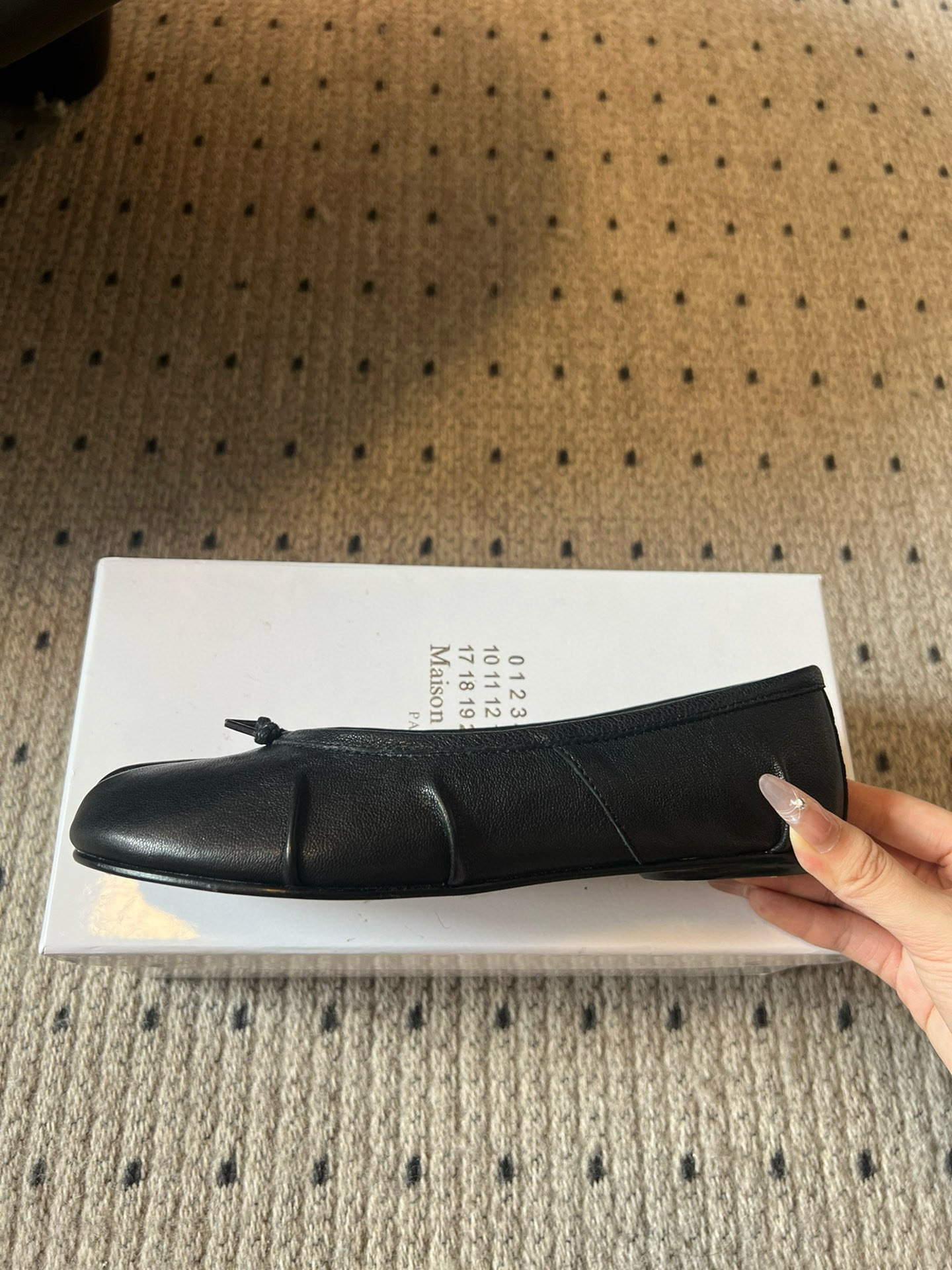 Maison Margiela MM6 Magella Ballet Shoes with Original Double-Skinned Soles. - 图片 8