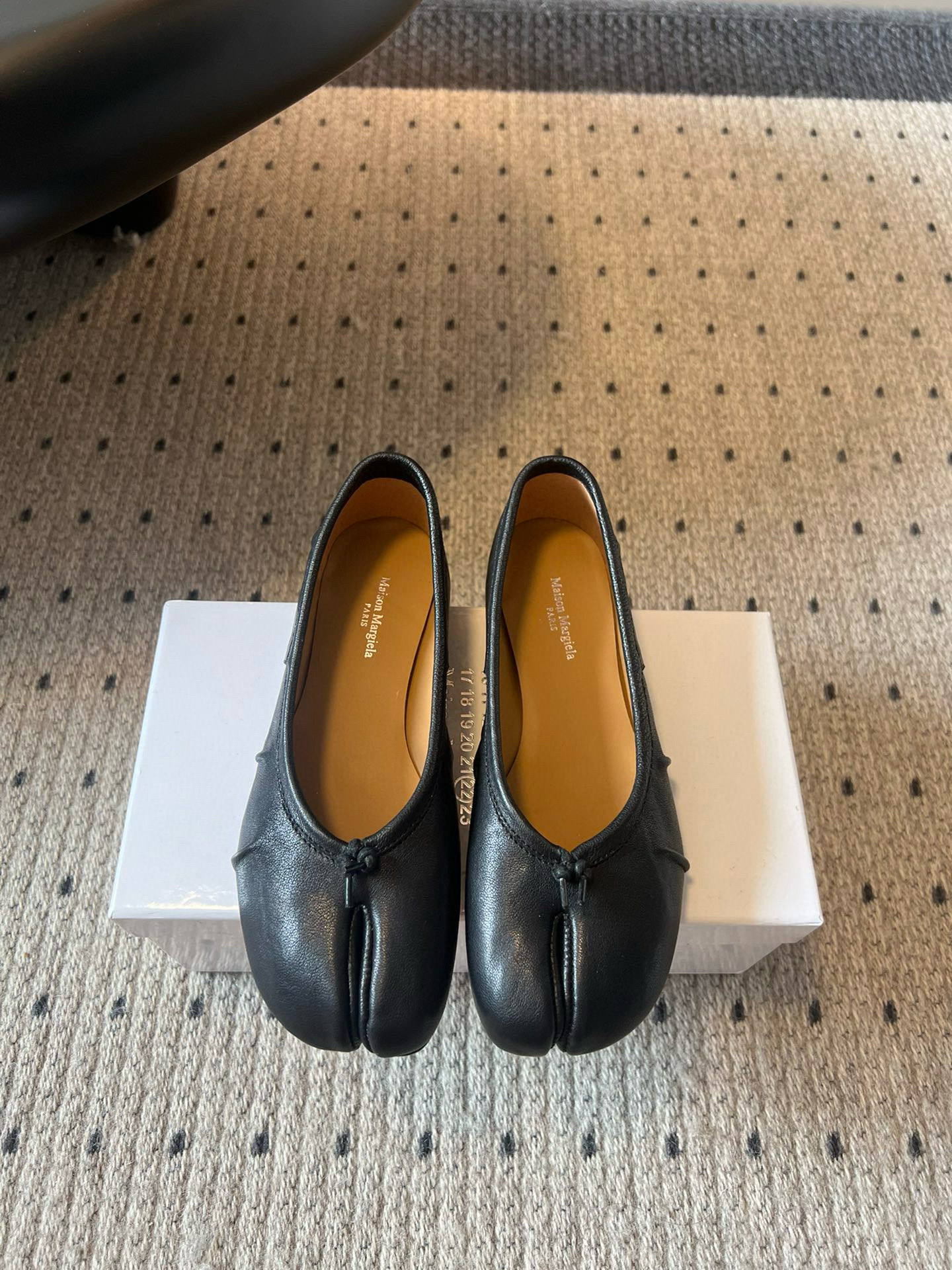 Maison Margiela MM6 Magella Ballet Shoes with Original Double-Skinned Soles.