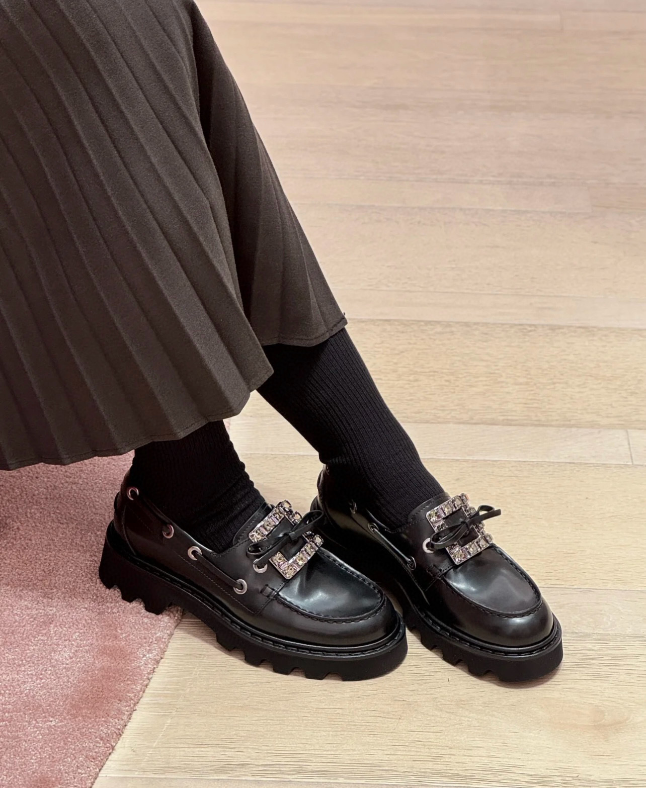 NO:466518,Pictures of footwear, loafers, loafers19860909上脚图,乐福鞋,loafers,Women's Shoes