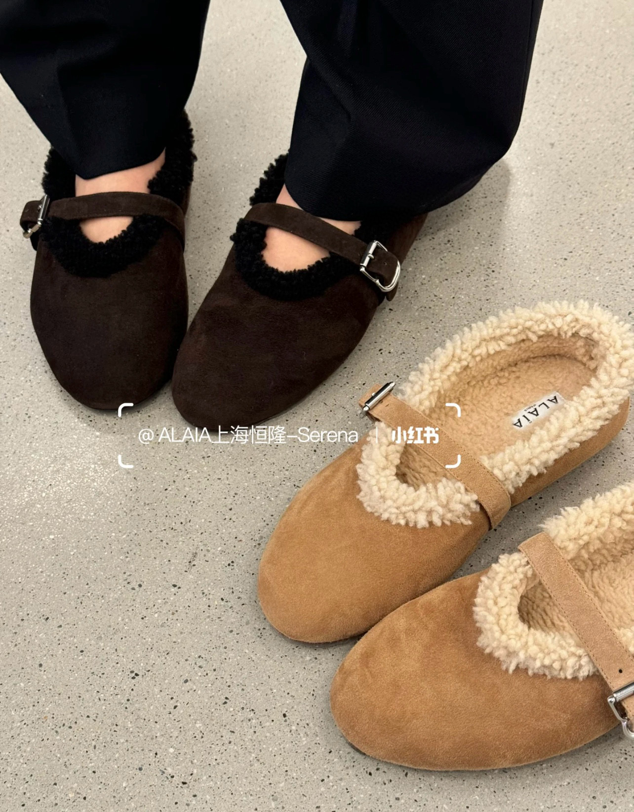 NO:614675,Upper foot picture, furry shoes19860909上脚图,毛毛鞋,Women's Shoes