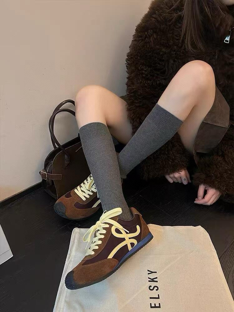 NO:629087,Chocolate brown, easy to wear, no pressure in any style, casual shoes/sports shoes, sneakers19860909巧克力棕色 好穿、什么风格都毫无压力,休闲鞋/运动鞋,sneakers,Women's Shoes