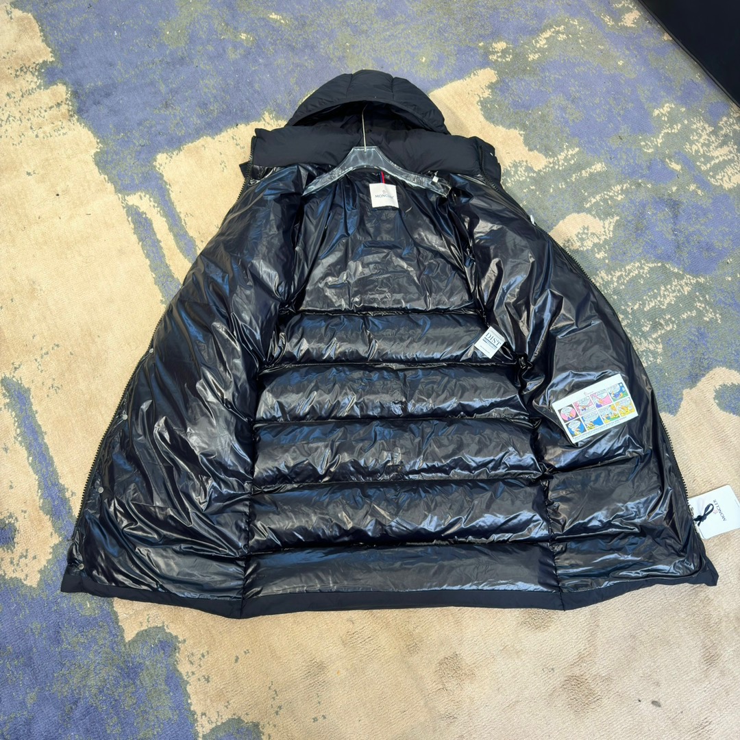 蒙口雾面长款羽绒服 尺码1-5