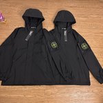 Stone Island Clothing Coats & Jackets Black Fashion