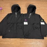 Stone Island Clothing Coats & Jackets Purple Fall Collection Fashion