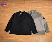 Stone Island Clothing Coats & Jackets Shirts & Blouses Online Sales
 Black Grey Splicing