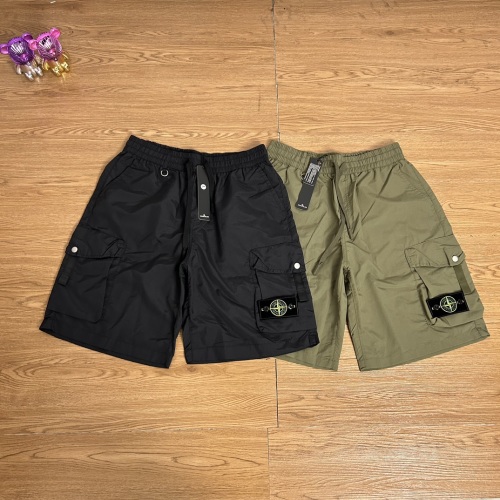 Stone Island Nylon Cargo Shorts: Functional Pockets, Comfortable Fit 1 Stone Island Nylon Cargo Shorts: Functional Pockets, Comfortable Fit