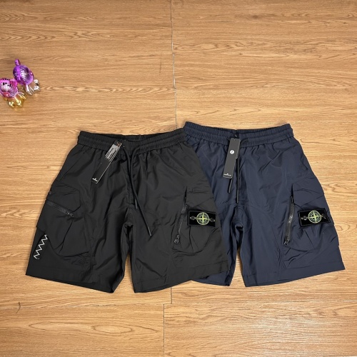 Stone Island Summer Nylon Cargo Shorts with Zipper Pockets 1 Stone Island Summer Nylon Cargo Shorts with Zipper Pockets