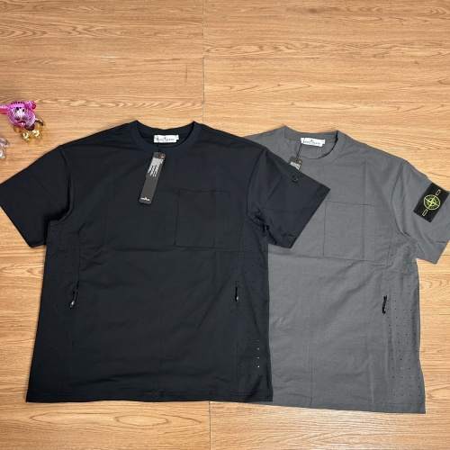 Stone Island Pocket Punching Zipper Short Sleeve - High Quality Cotton 1 Stone Island Pocket Punching Zipper Short Sleeve - High Quality Cotton