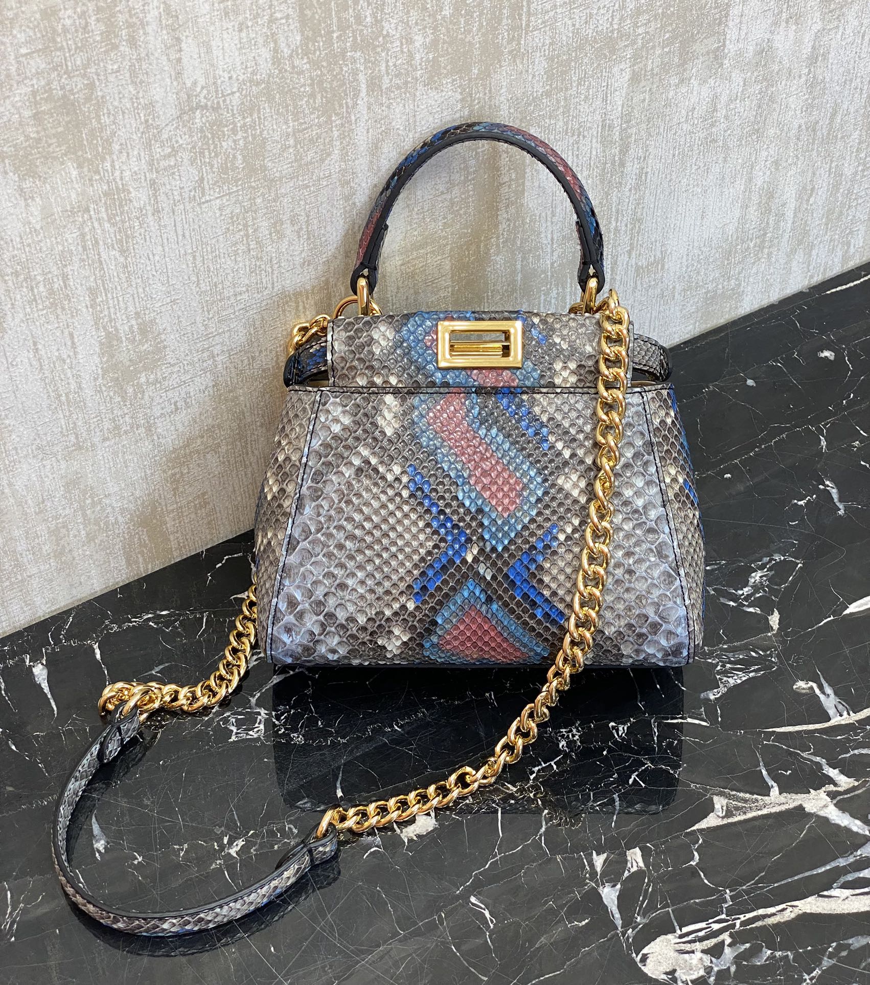 Fendi , real snakeskin