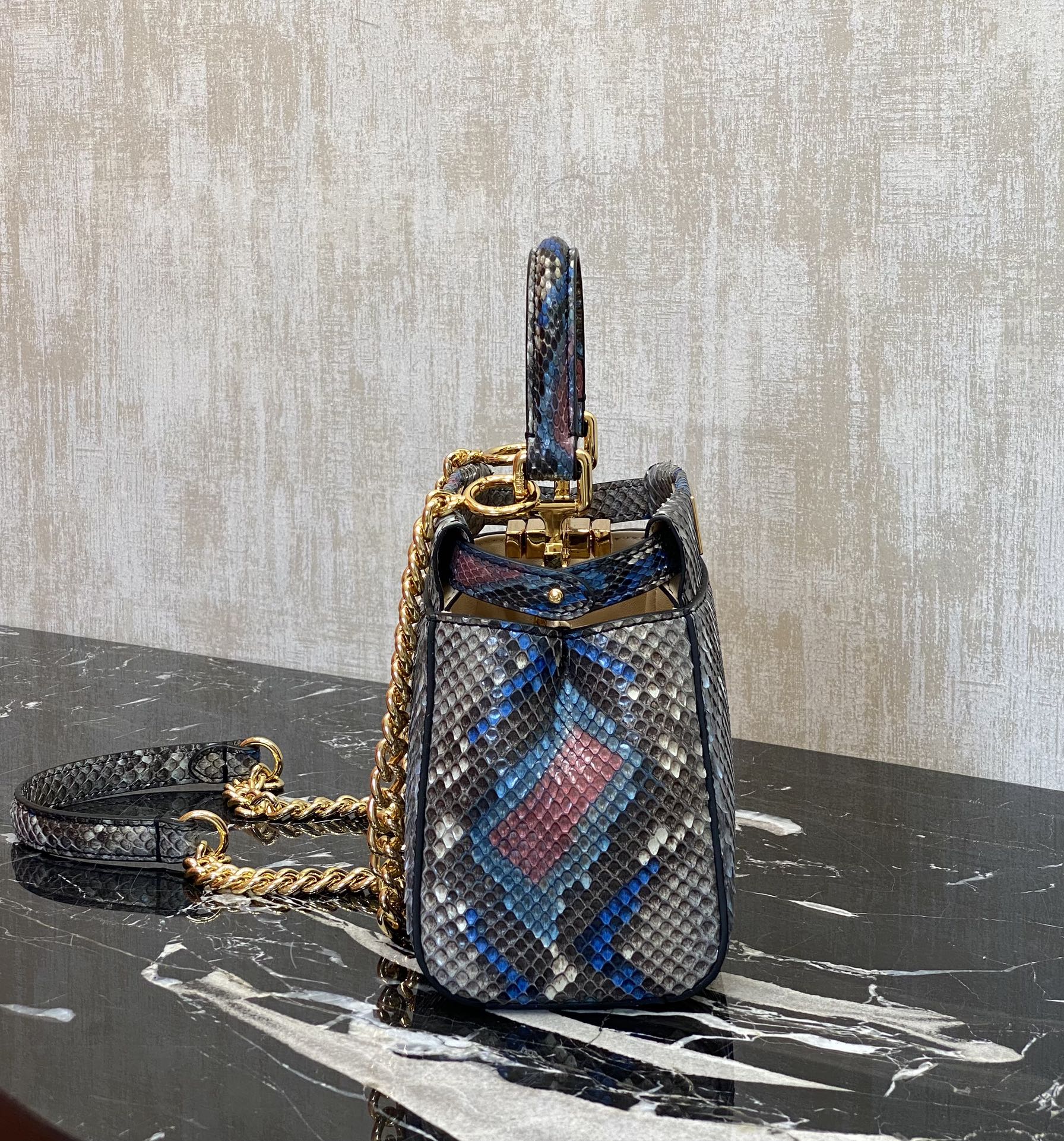 Fendi , real snakeskin