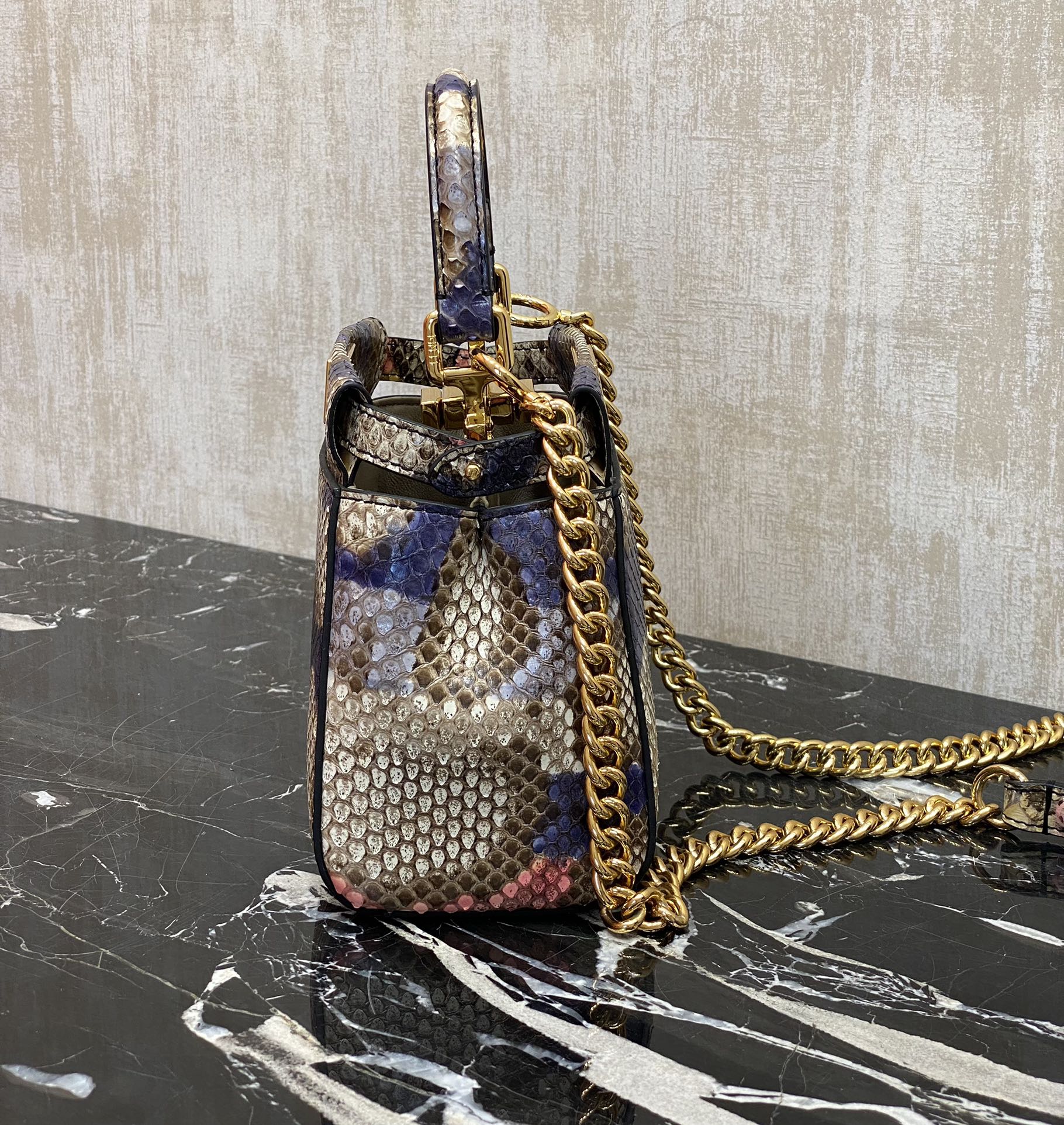 Fendi , real snakeskin