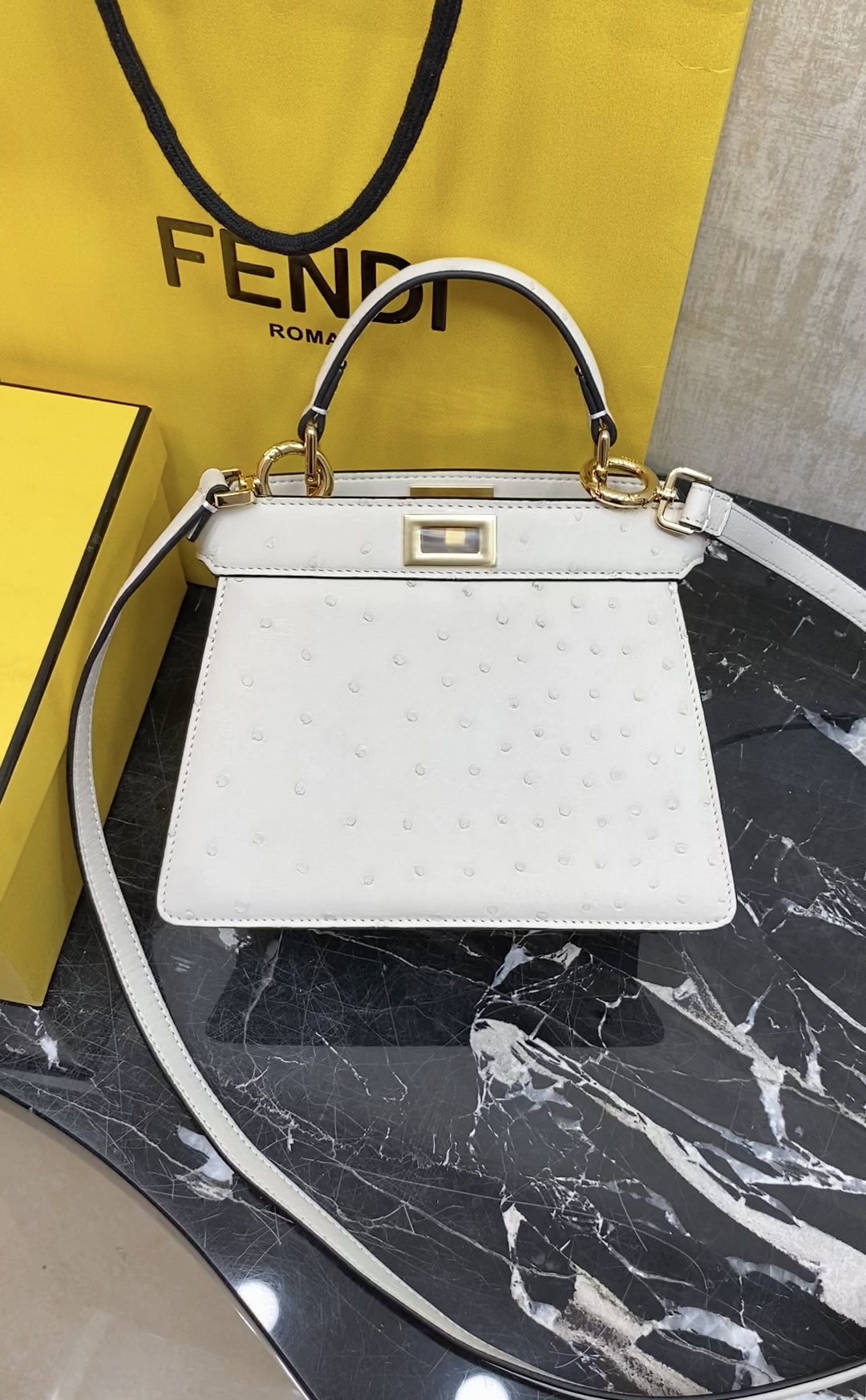 Fendi Real shots of the beautiful peekaboo petite