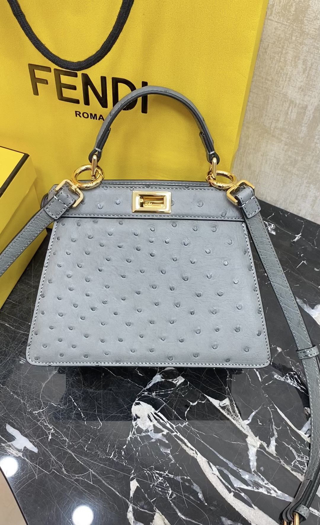 Fendi Real shots of the beautiful peekaboo petite