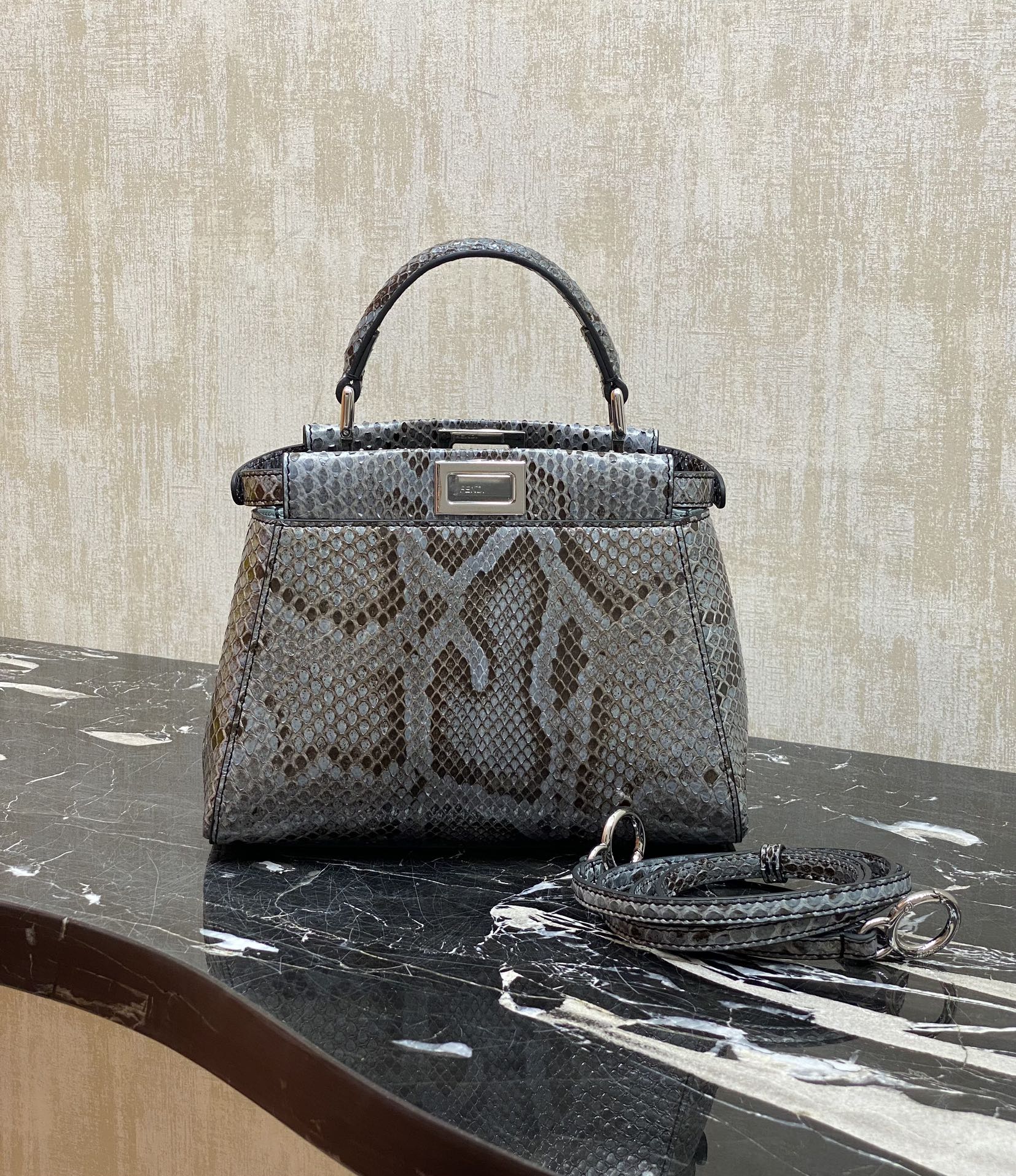 Fendi So shocking, real snakeskin