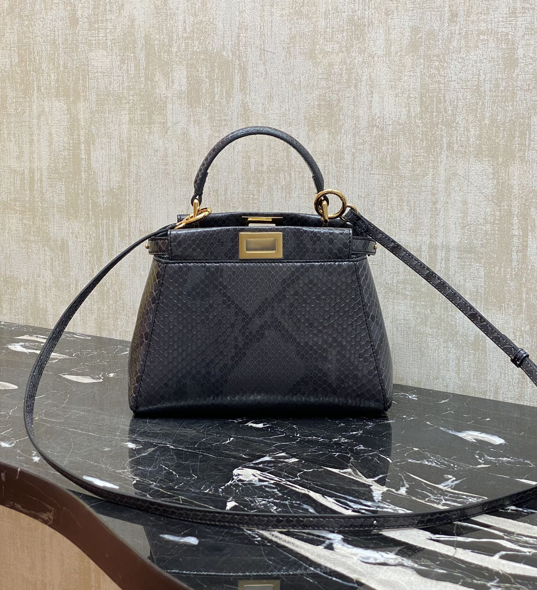 Fendi So shocking, real snakeskin