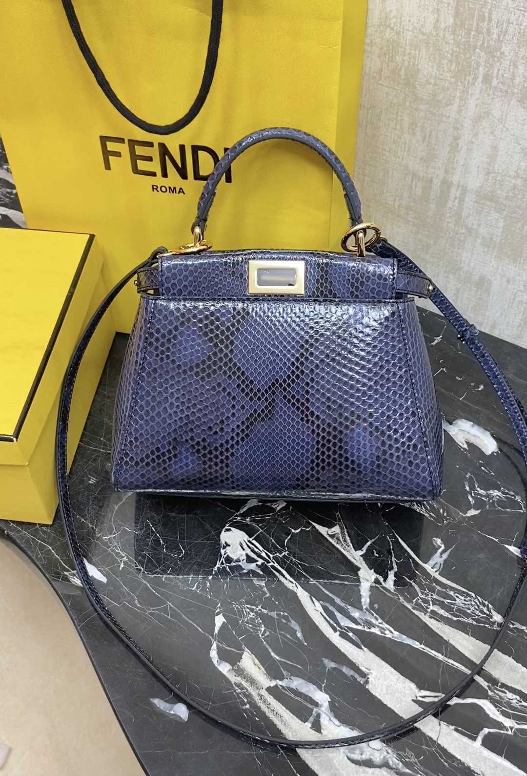 Fendi Imported snakeskin