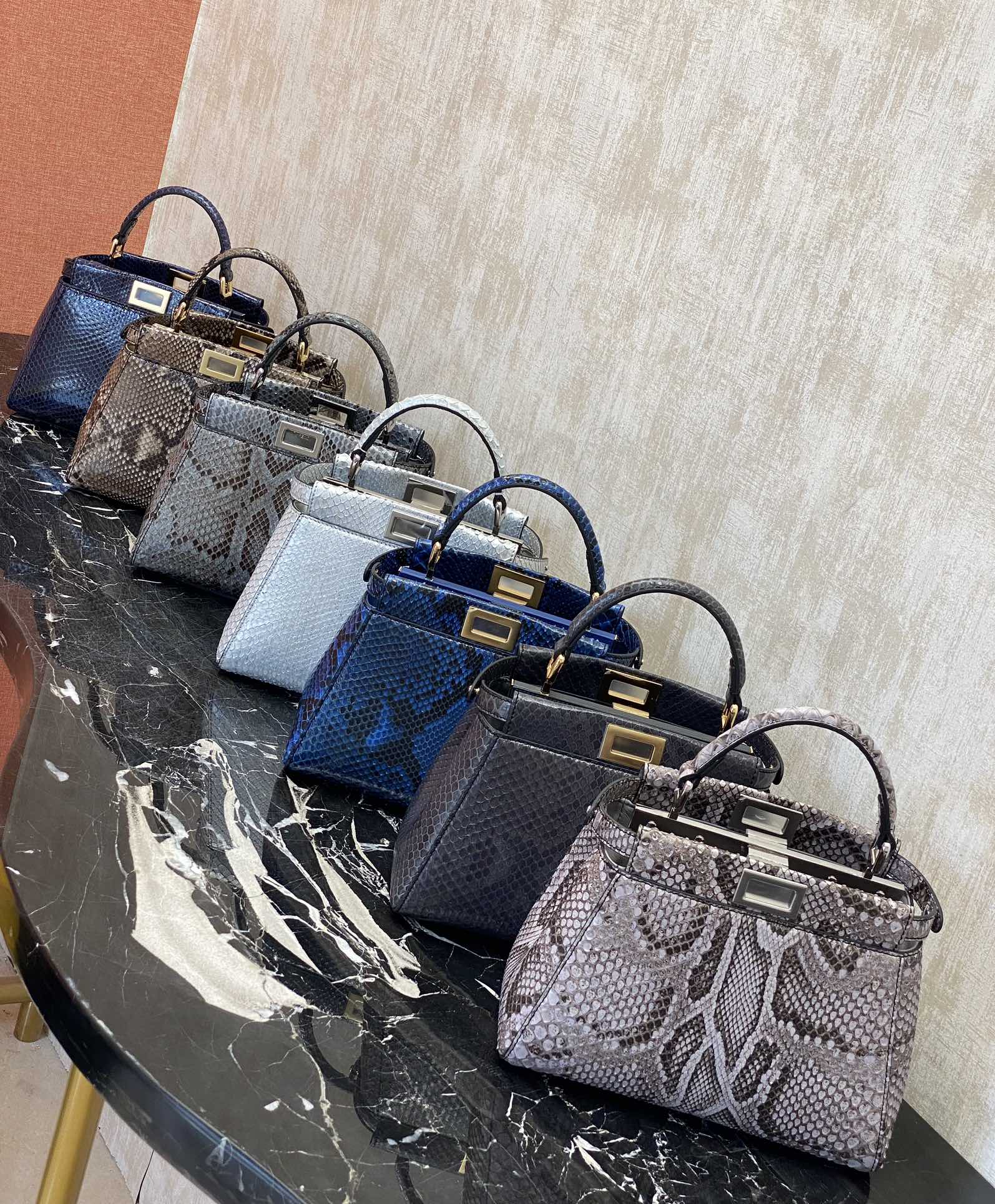 Fendi So shocking, real snakeskin