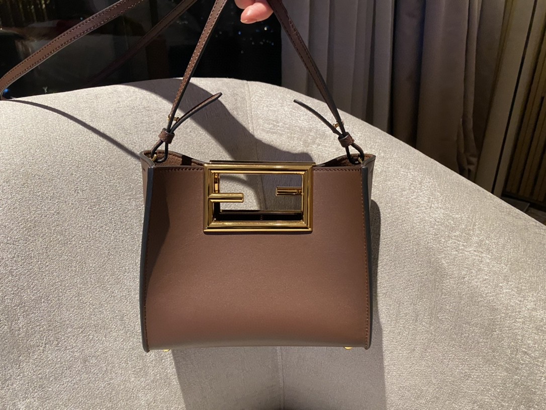 Fendi , Way new double F buckle handbag