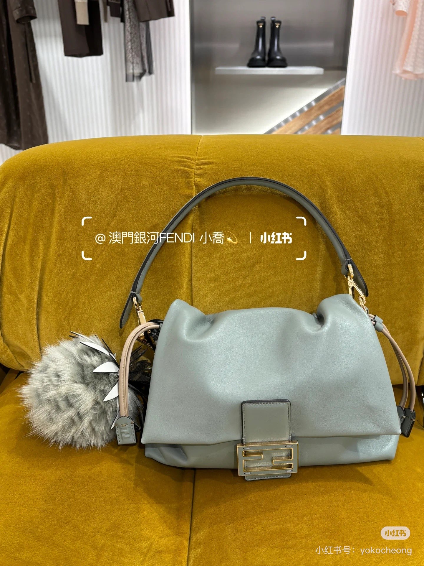 Fendi Matcha green, authentic