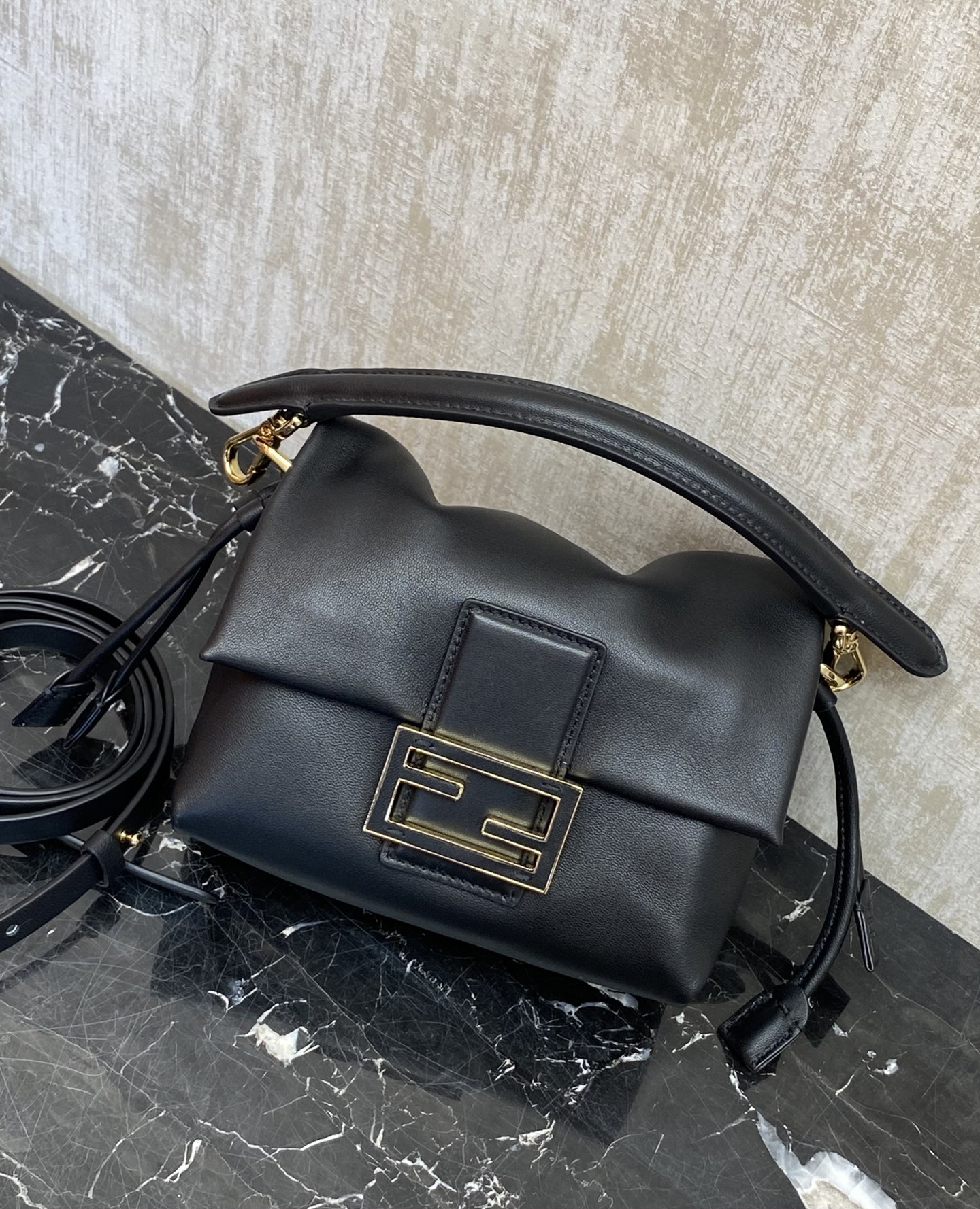 Fendi handmade bag, small black