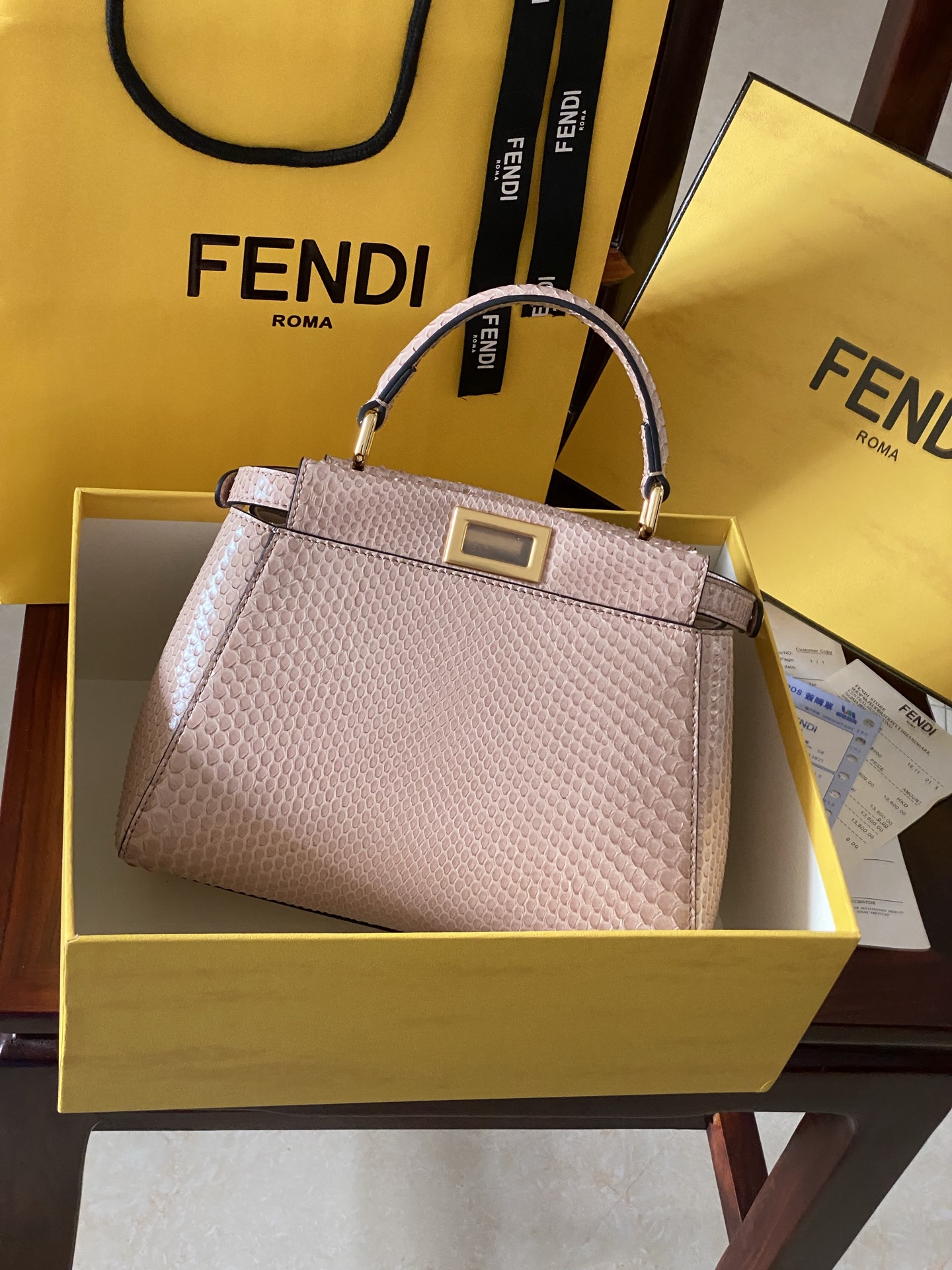 Fendi Special grade original factory [with full set of counter packaging]